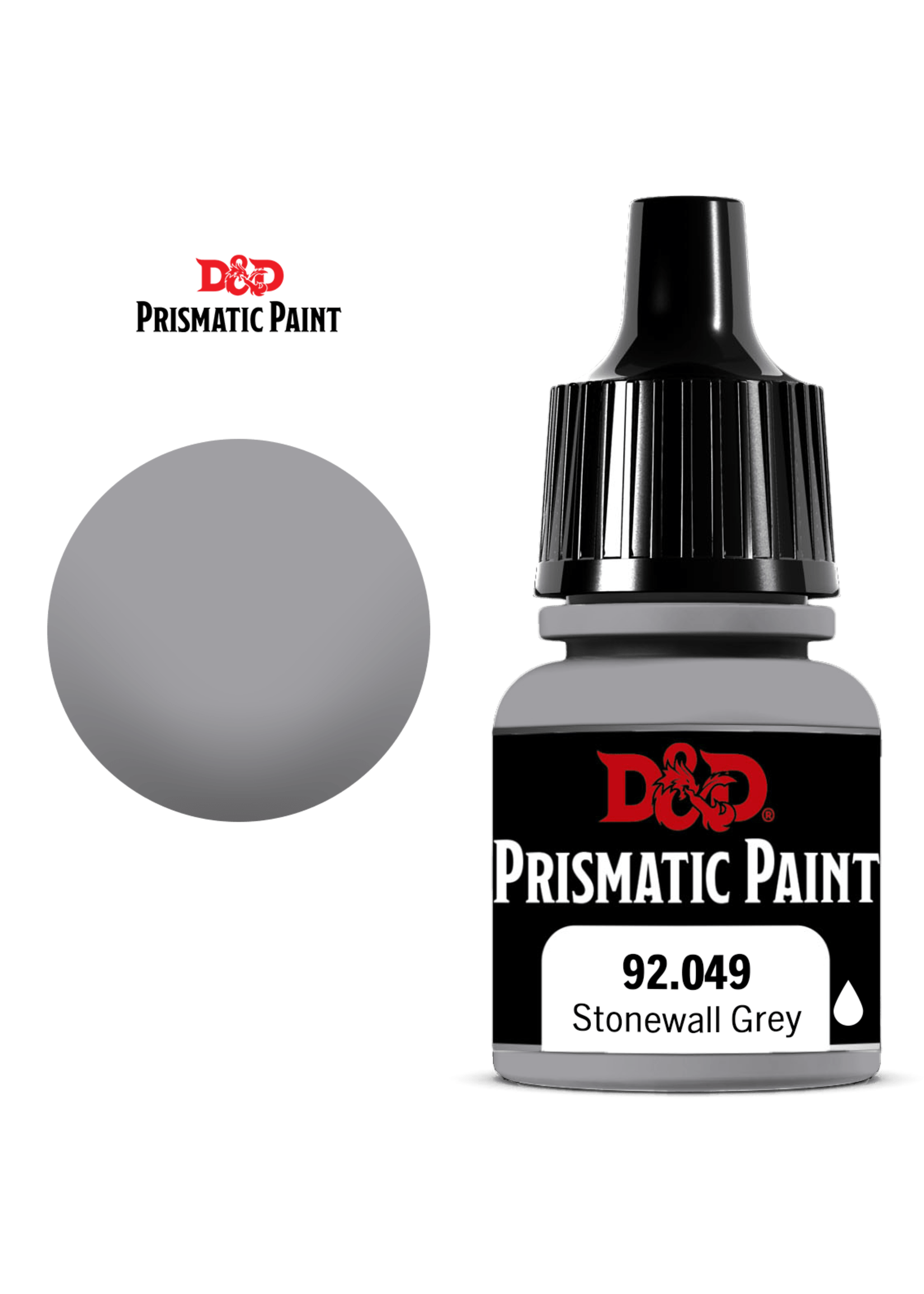 WizKids D&D Prismatic Paint: Stonewall Grey 92.049
