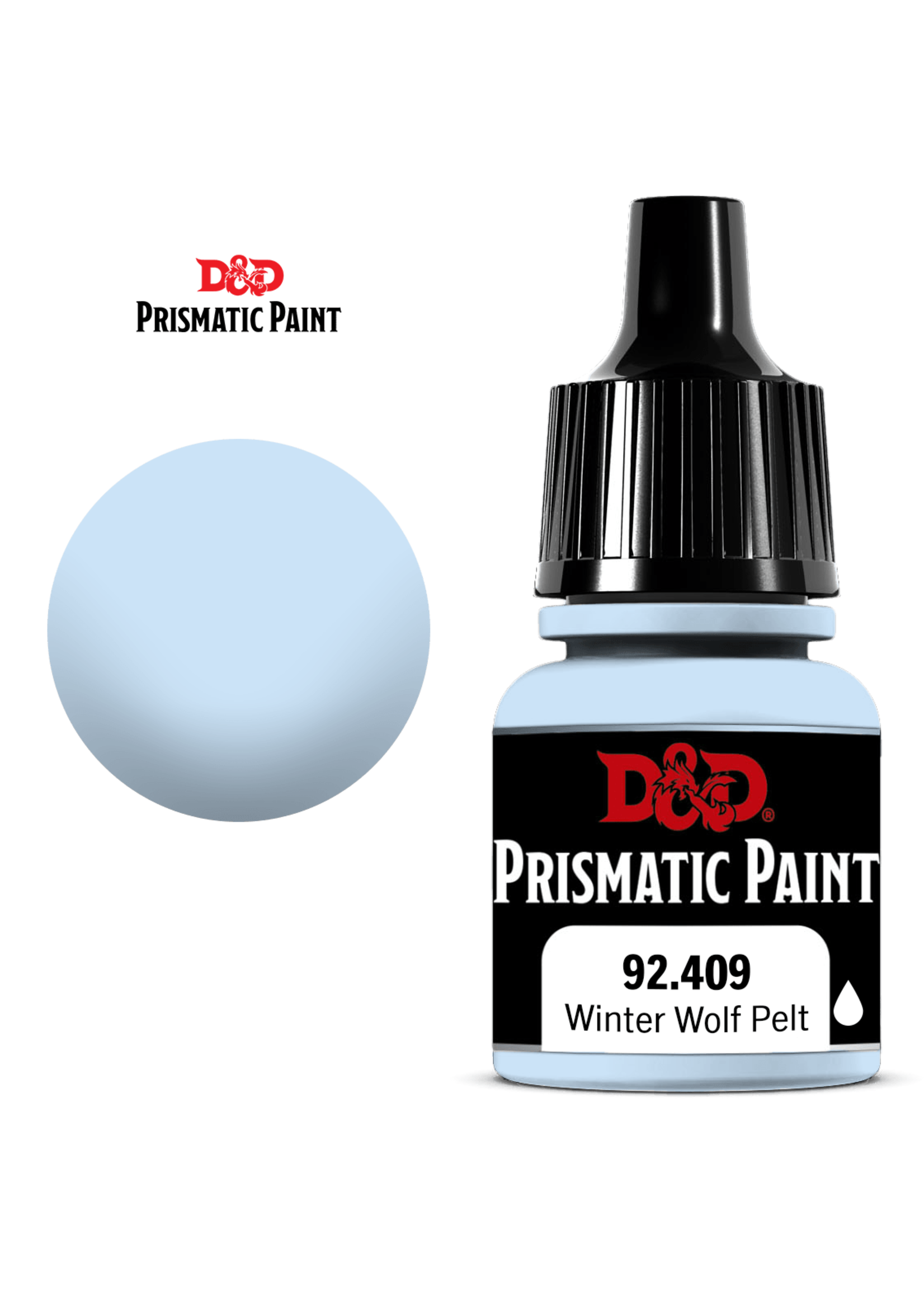 WizKids D&D Prismatic Paint: Winter Wolf Pelt 92.409
