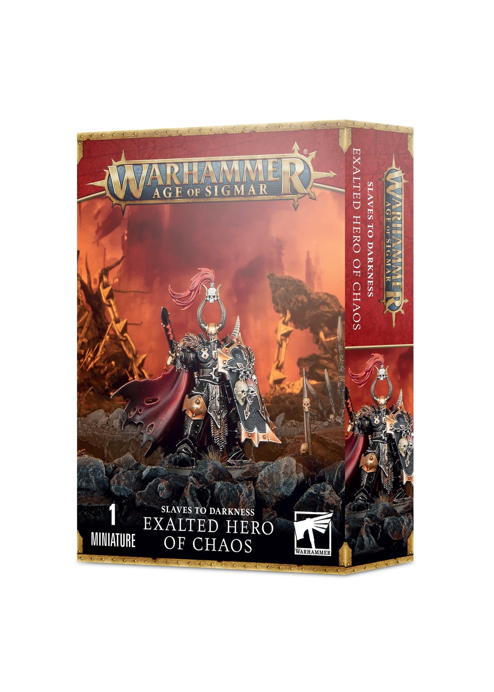 Games Workshop SLAVES TO DARKNESS EXALTED HERO OF CHAOS
