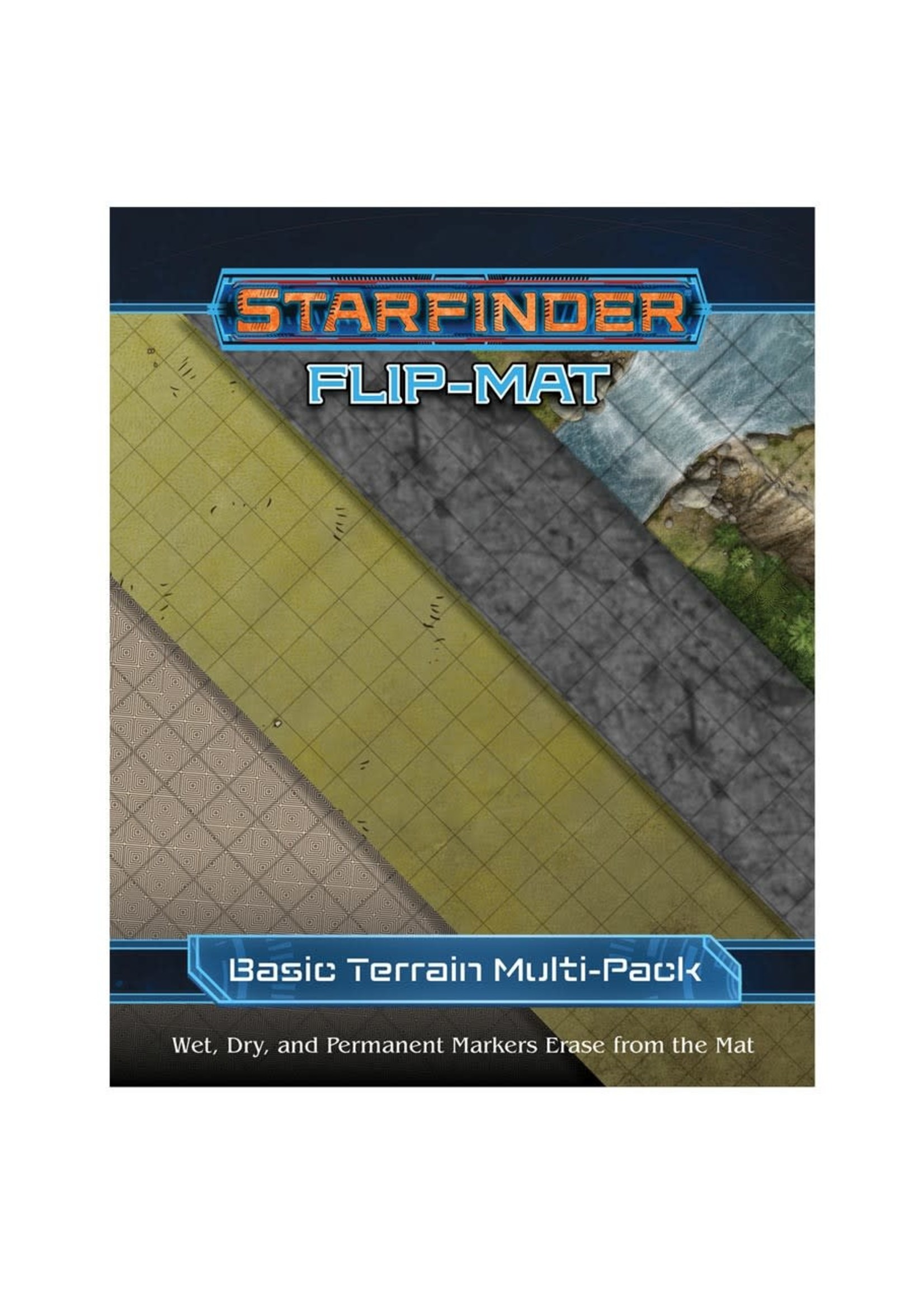 PAIZO Starfinder RPG: Flip-Mat Multi-Pack - Basic Terrain
