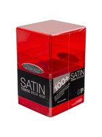 Ultra Pro Satin Tower Deck Box: Glitter Red