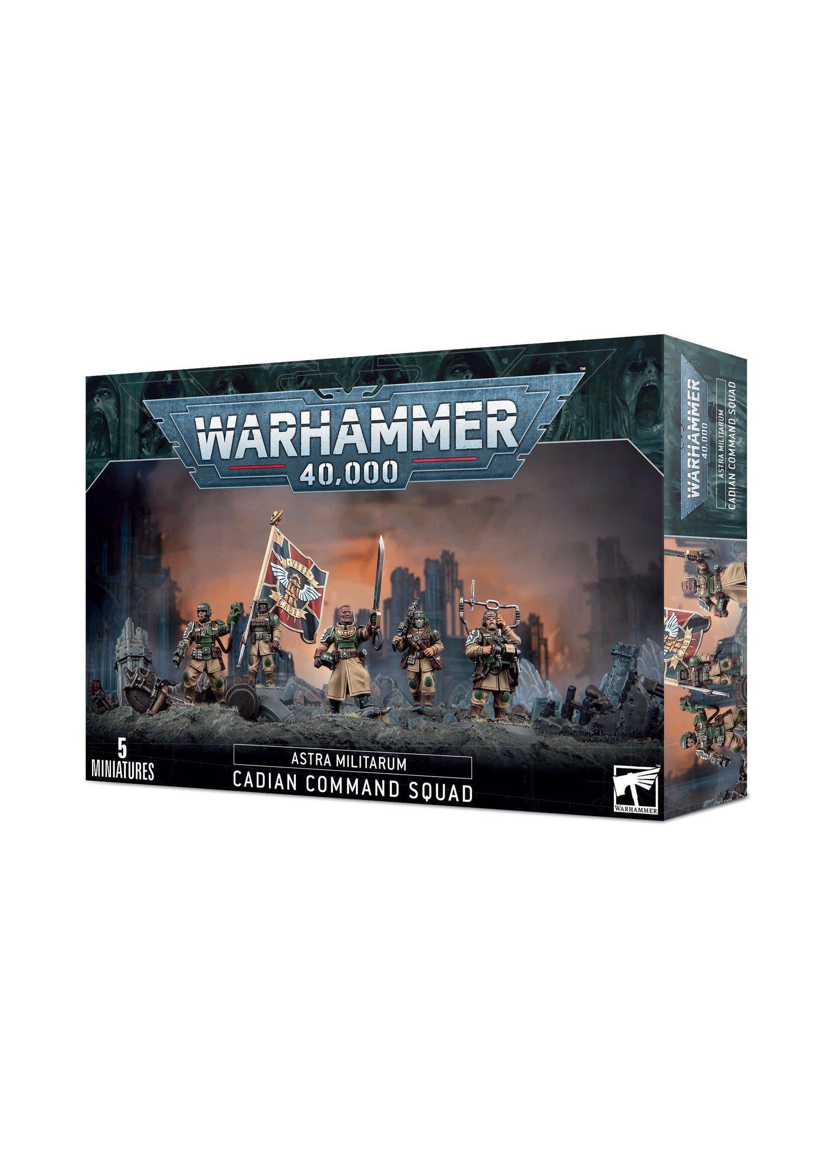 Games Workshop ASTRA MILITARUM CADIAN COMMAND SQUAD