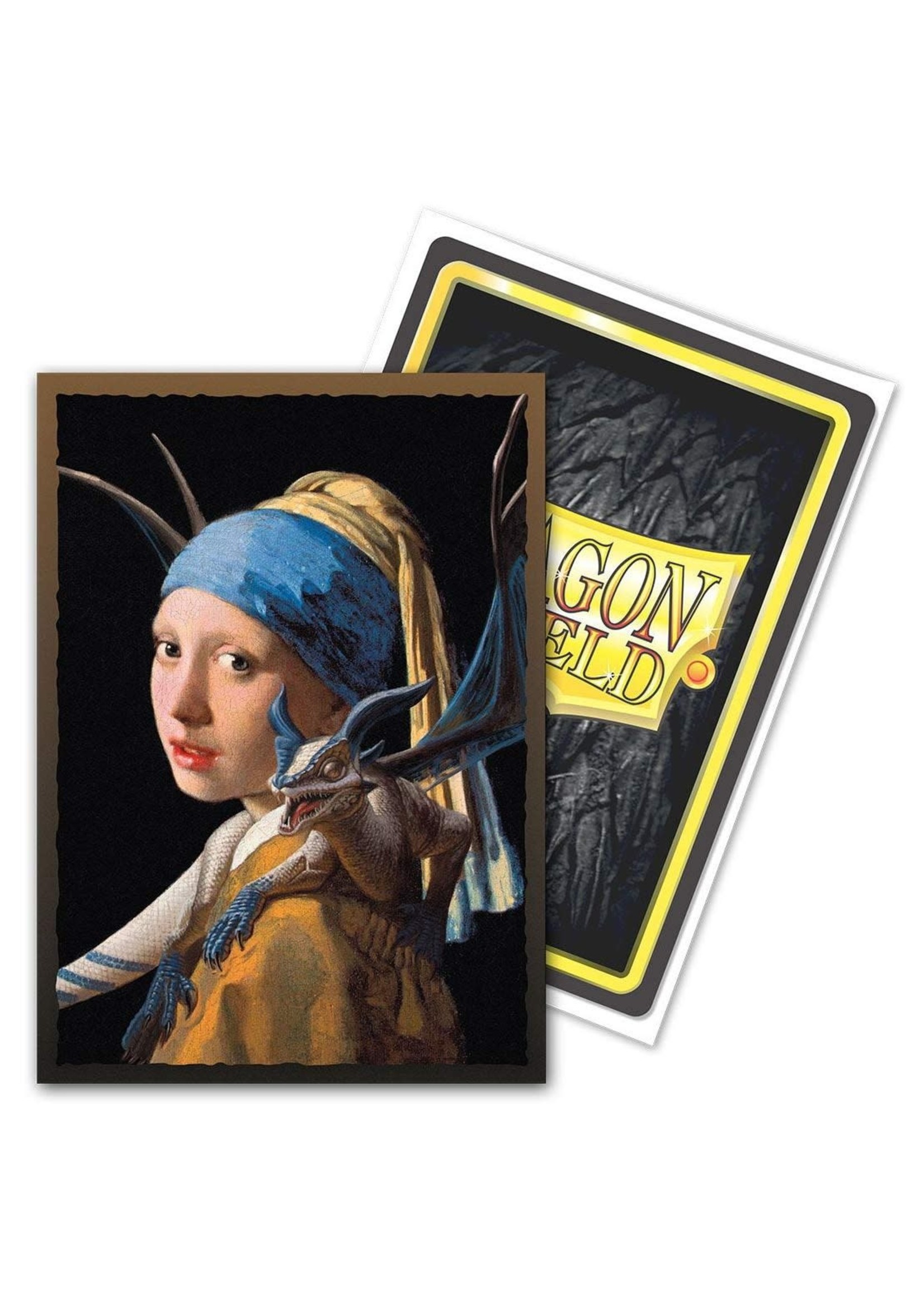 Arcane Tinmen Dragon Shield Art Brushed: Girl with a Pearl Earring (100)