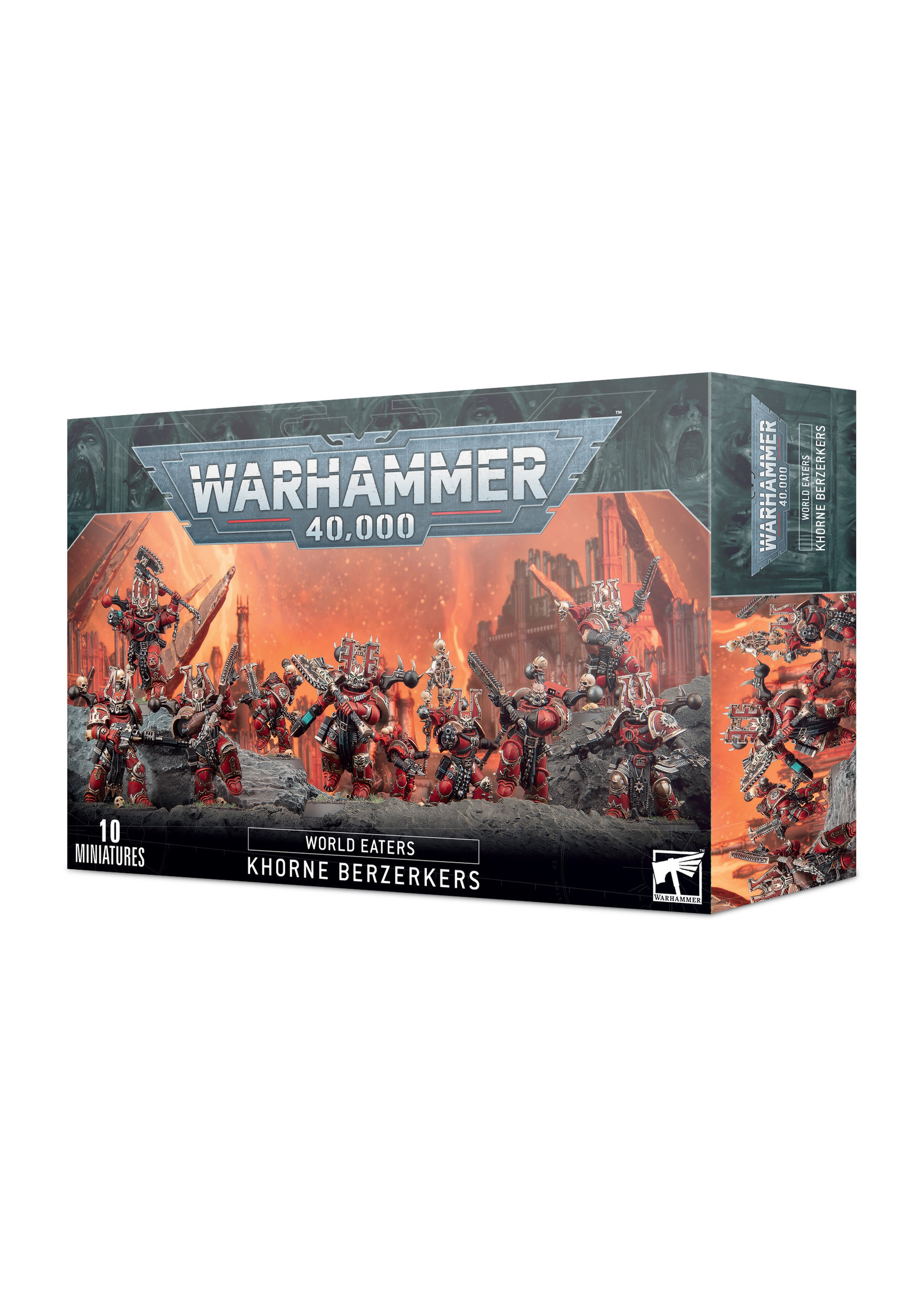 Games Workshop WORLD EATERS: KHORNE BERSERKERS