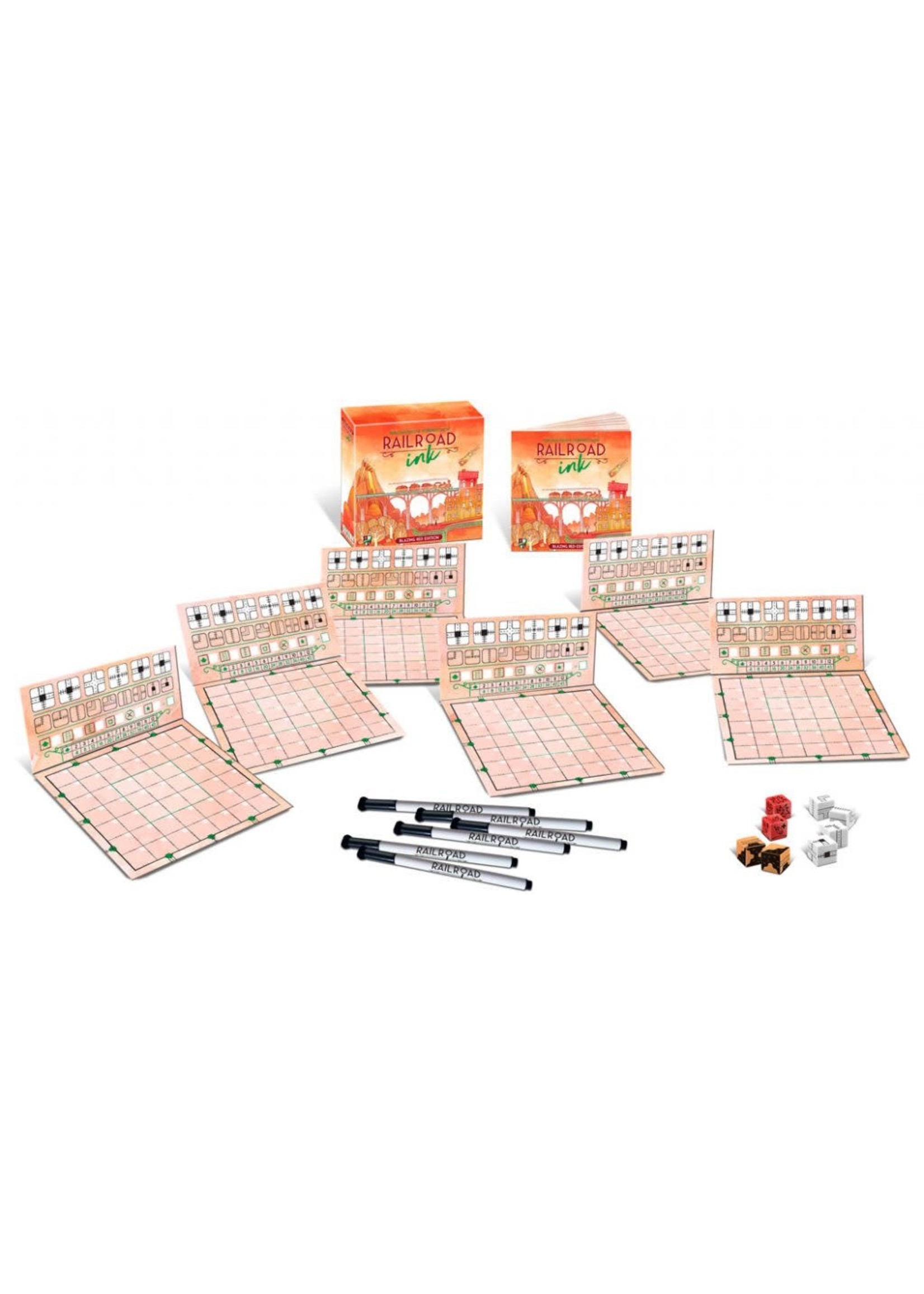 RENTAL - Railroad Ink Blazing Red 1lb 1oz