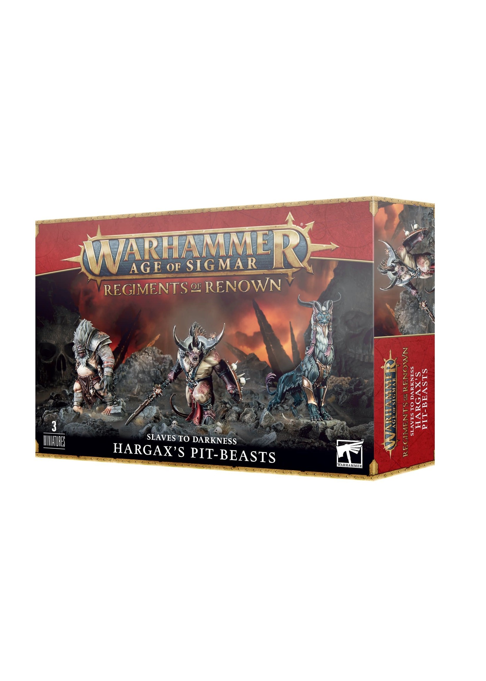 Games Workshop SLAVES TO DARKNESS: HARGAX'S PIT-BEASTS