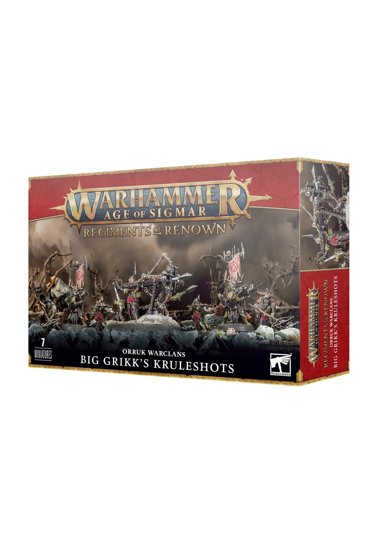 Games Workshop ORRUK WARCLANS: BIG GRIKK'S KRULESHOTS