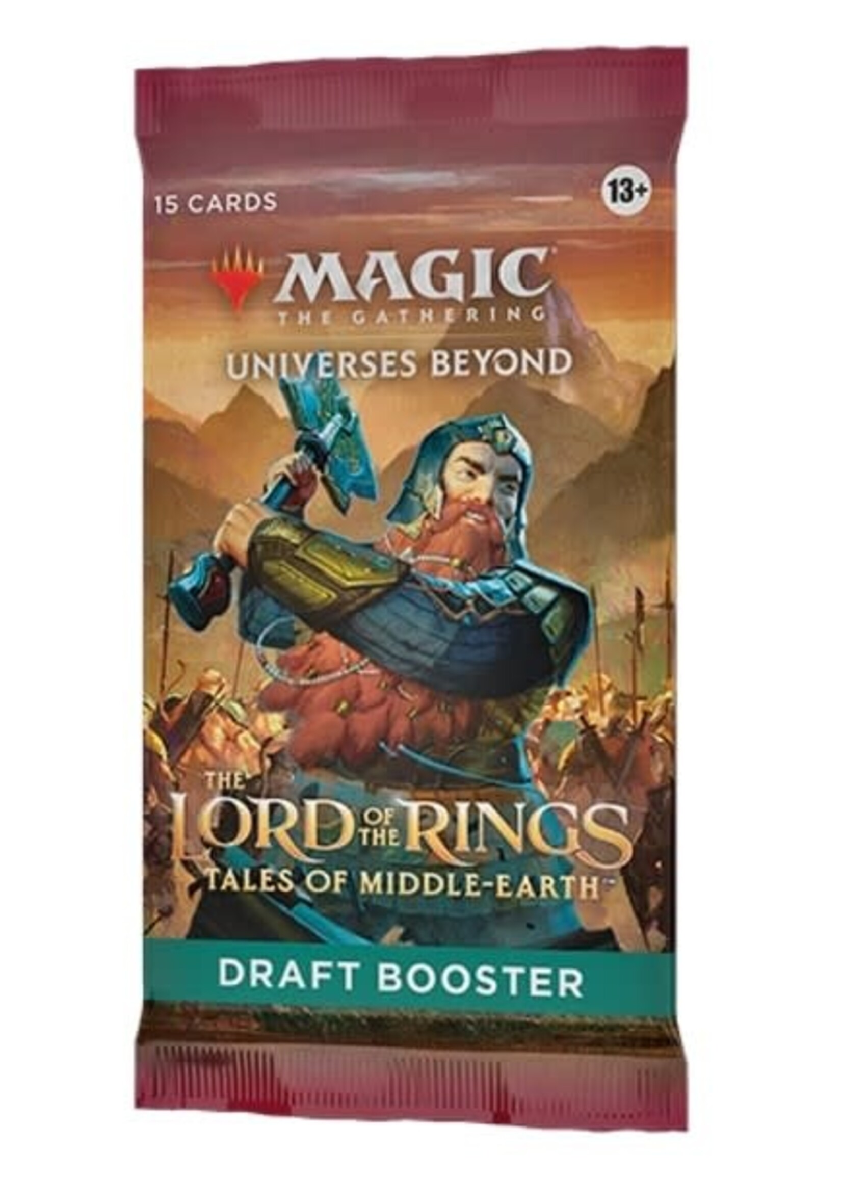 Wizards of the Coast The Lord of the Rings: Tales of Middle-earth Draft Booster Pack