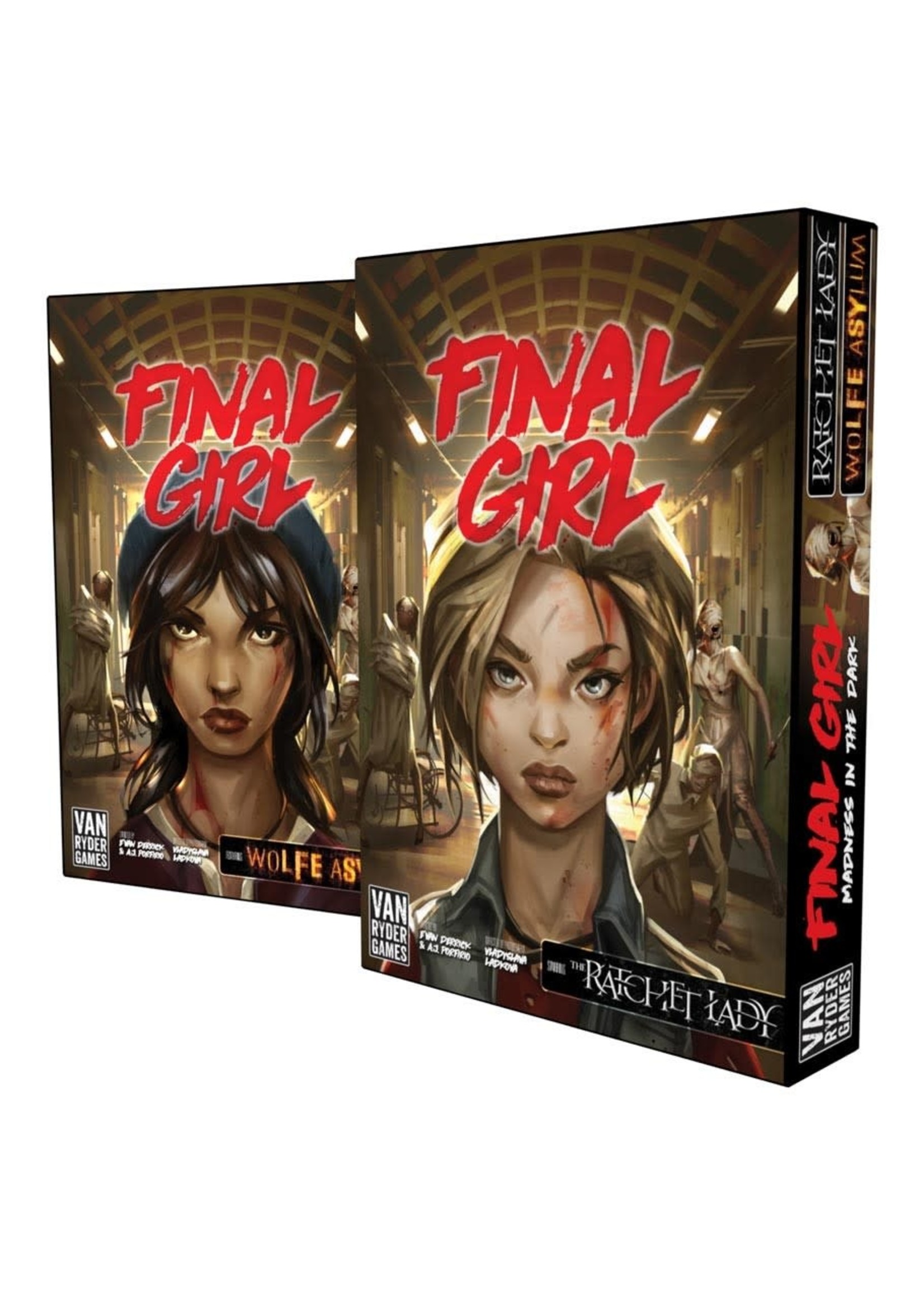Van Ryder Games Final Girl: Madness in the Dark // Ratchet Lady & Wolfe Asylum