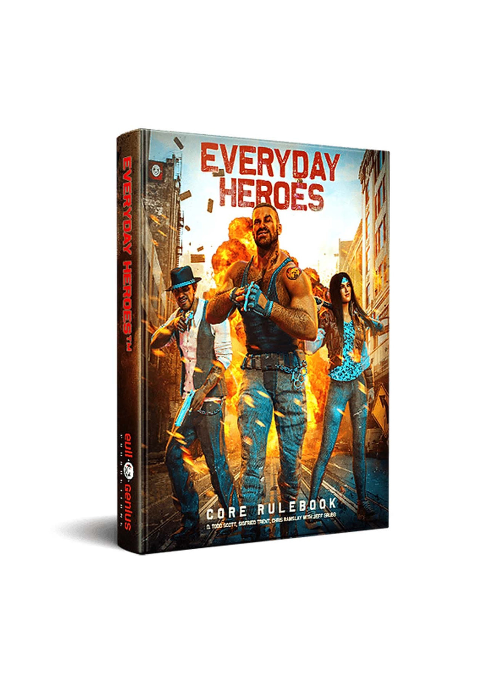 Evil Genius Gaming Everyday Heroes RPG Hardcover