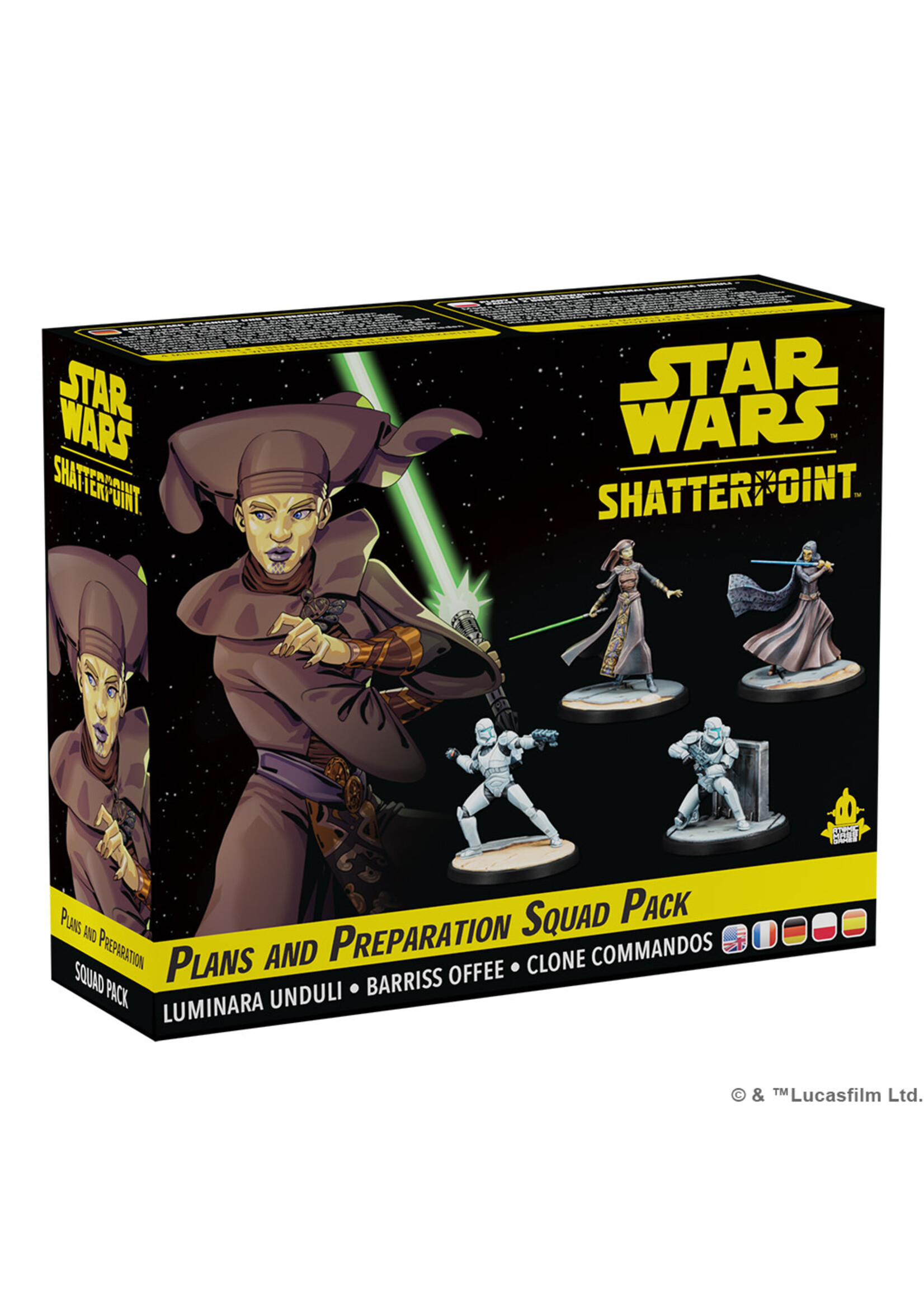 Atomic Mass Games Star Wars: Shatterpoint - Plans and Preparation Squad Pack