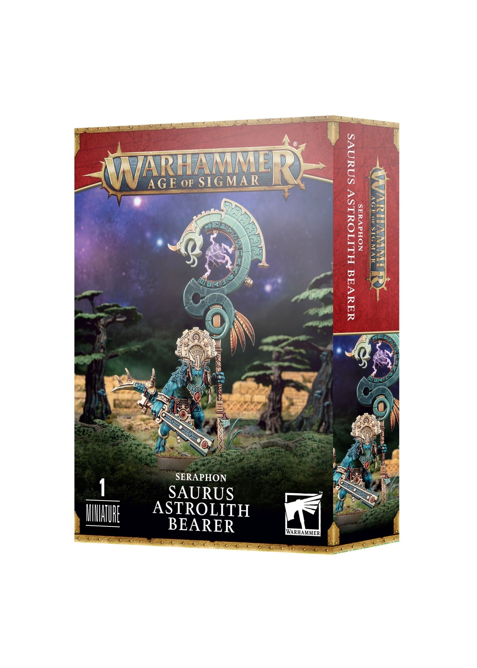 Games Workshop SERAPHON: SAURUS ASTROLITH BEARER