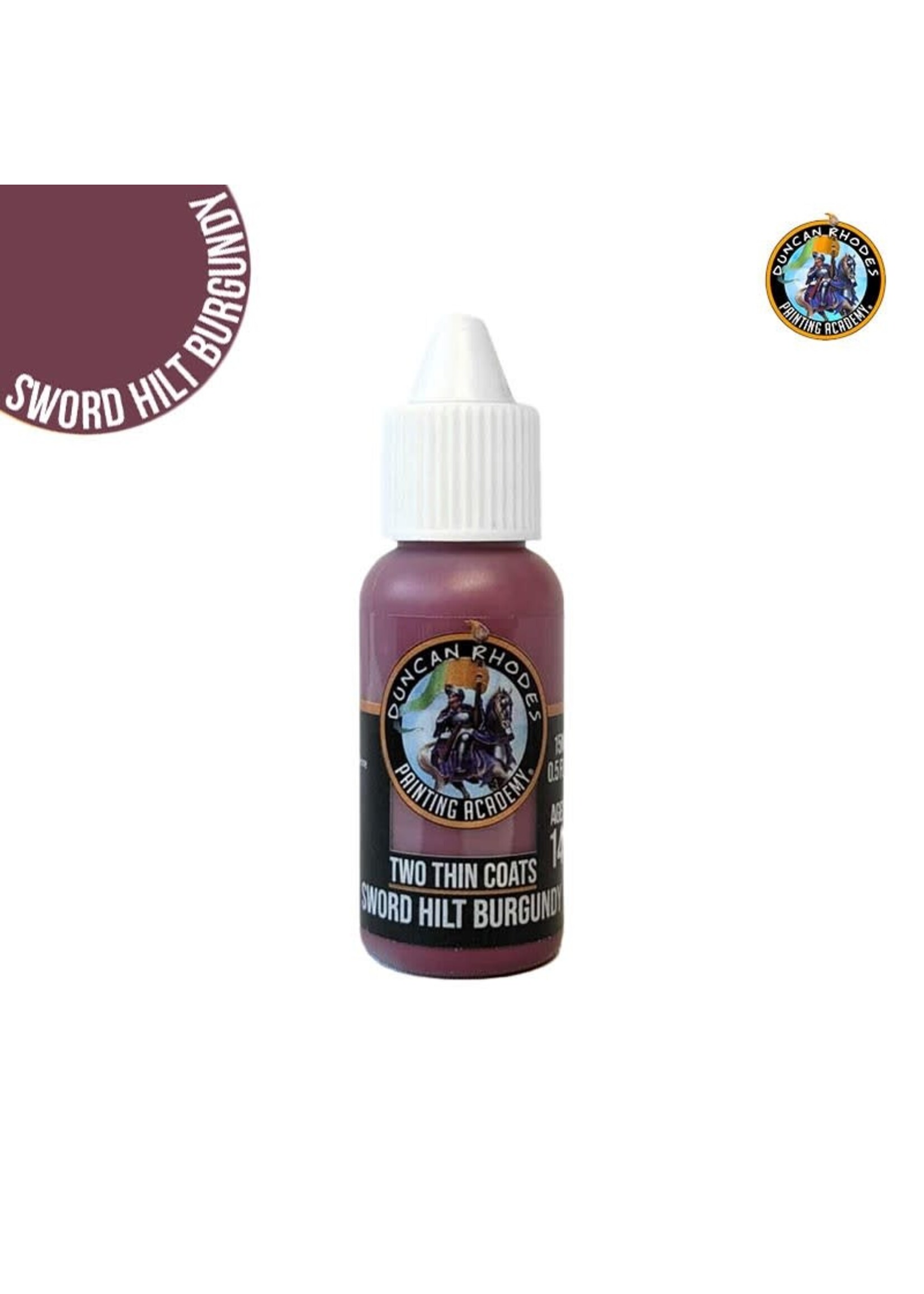 Duncan Rhodes Two Thin Coats: Sword Hilt Burgundy