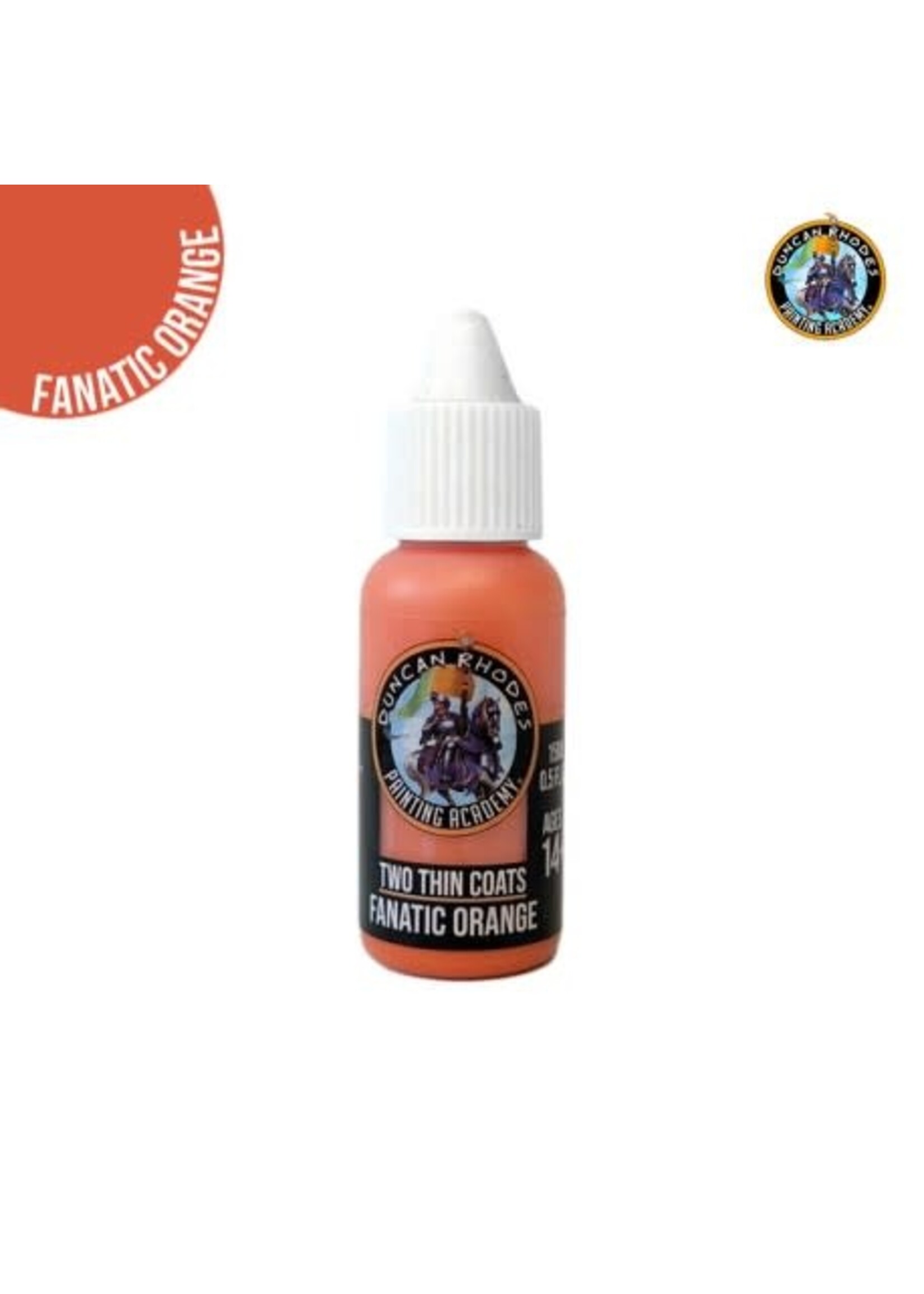 Duncan Rhodes Two Thin Coats: Fanatic Orange