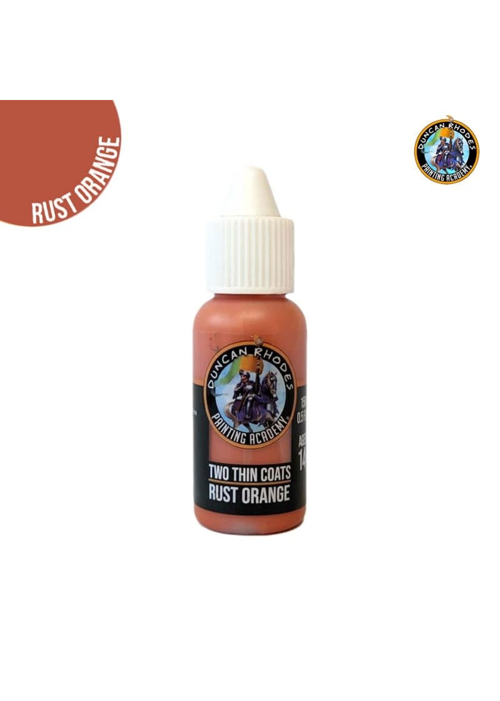 Duncan Rhodes Two Thin Coats: Rust Orange