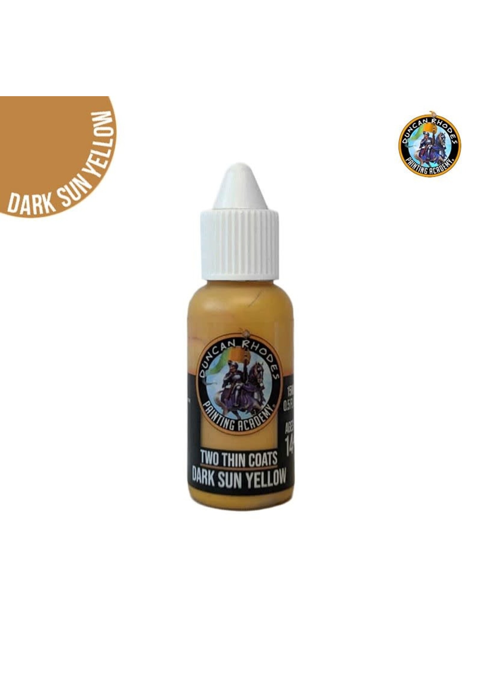 Duncan Rhodes Two Thin Coats: Dark Sun Yellow