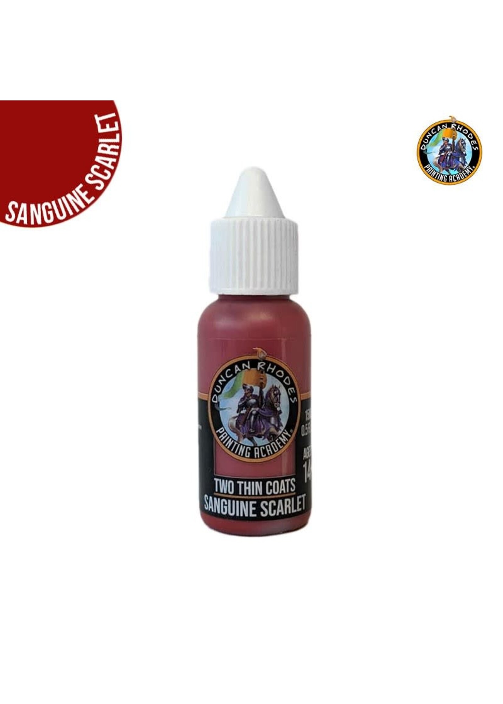 Duncan Rhodes Two Thin Coats: Sanguine Scarlet