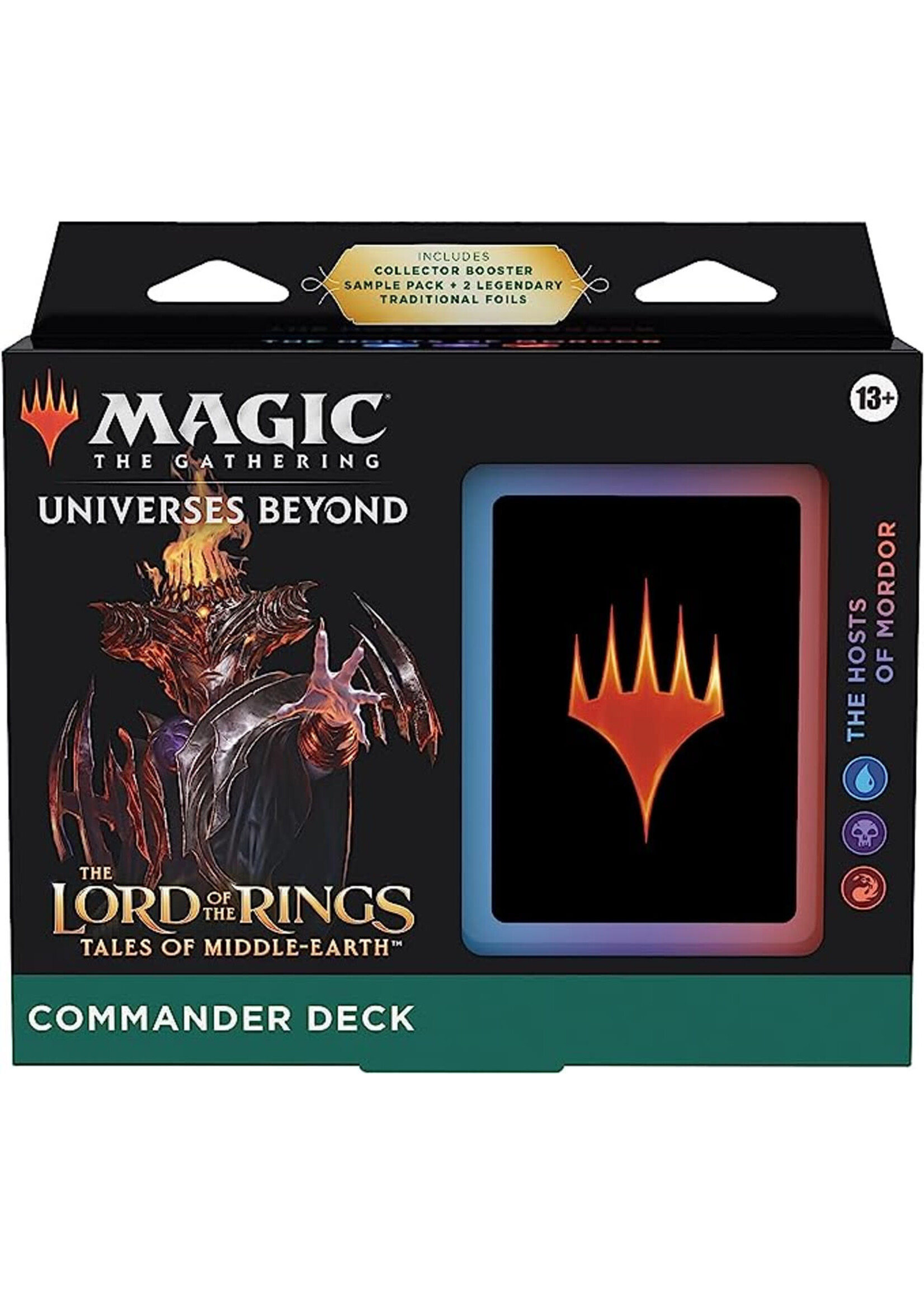 Wizards of the Coast The Lord of the Rings: Tales of Middle-earth Commander Deck: The Hosts of Mordor