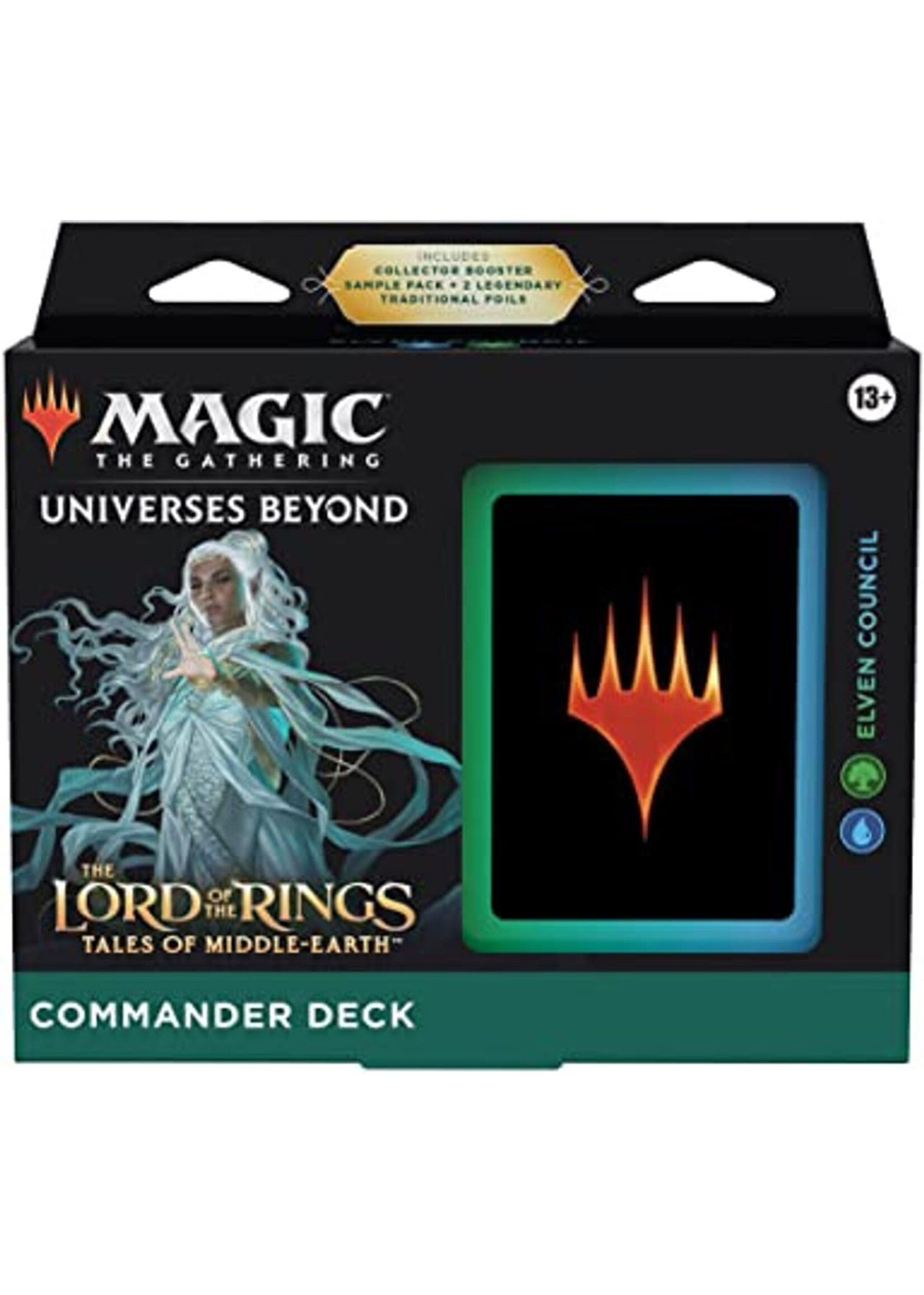 Wizards of the Coast The Lord of the Rings: Tales of Middle-earth Commander Deck:  Elven Council