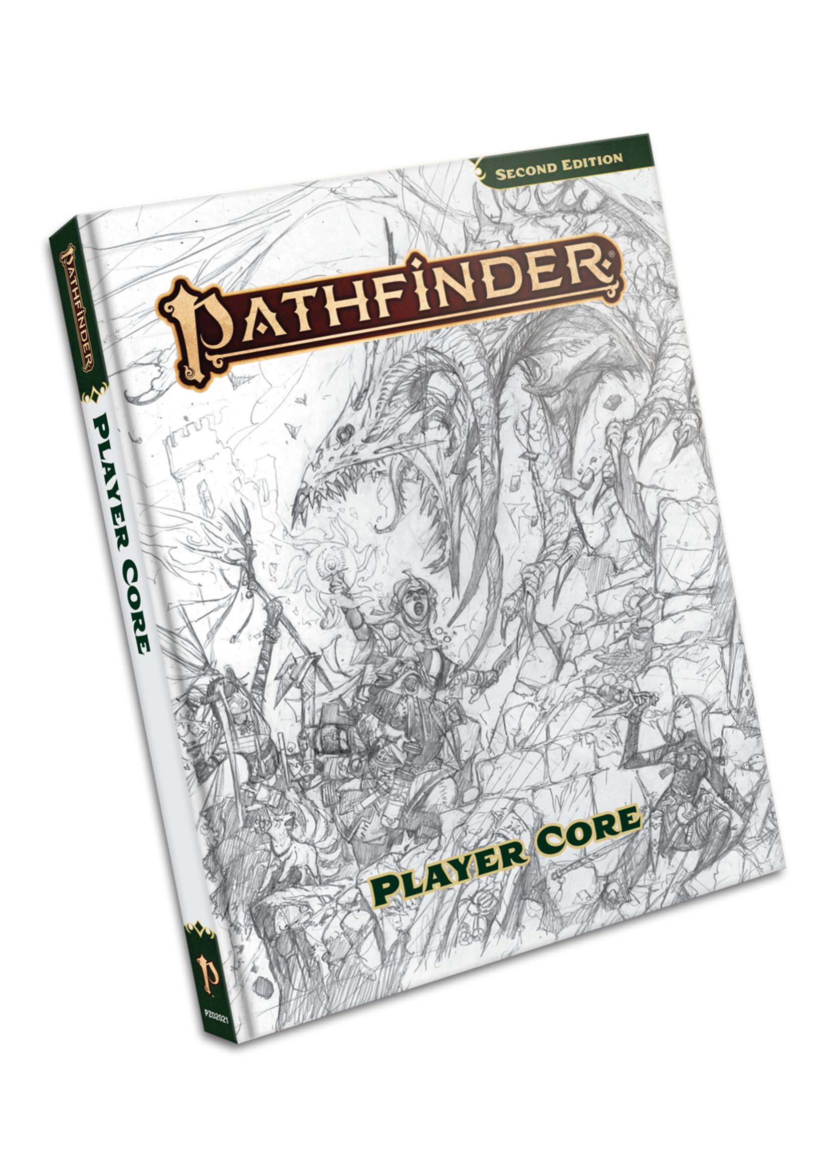 PAIZO Pathfinder 2E: Player Core Rulebook Hardcover (Sketch Cover Edition)