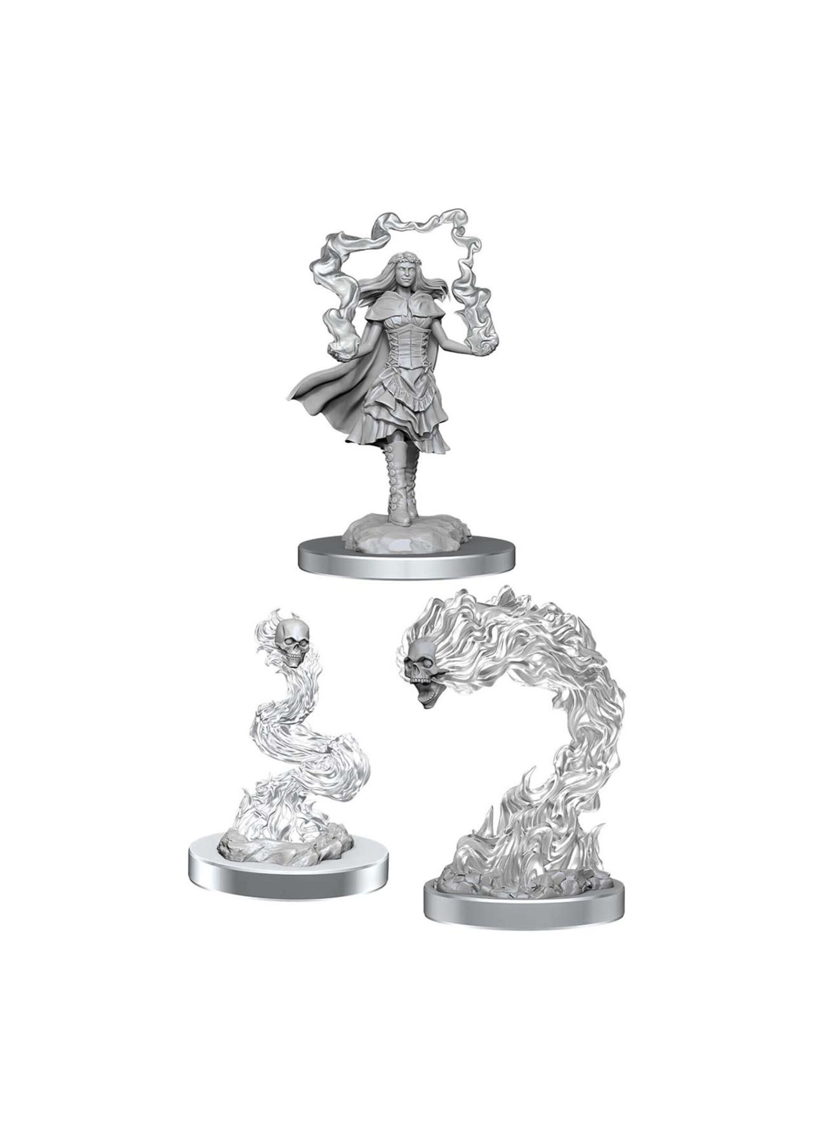 WizKids D&D Nolzur Dark Spellcaster & Flameskulls (W21)