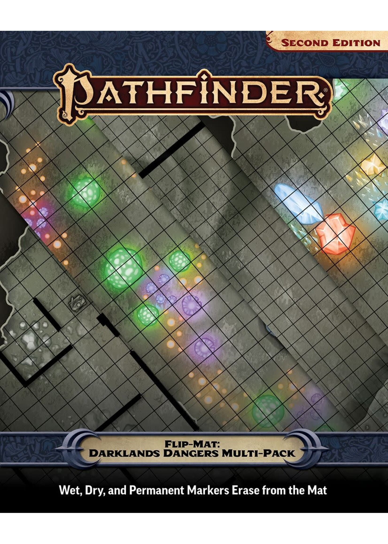 PAIZO Pathfinder RPG: Flip-Mat - Darklands Dangers Multi-Pack