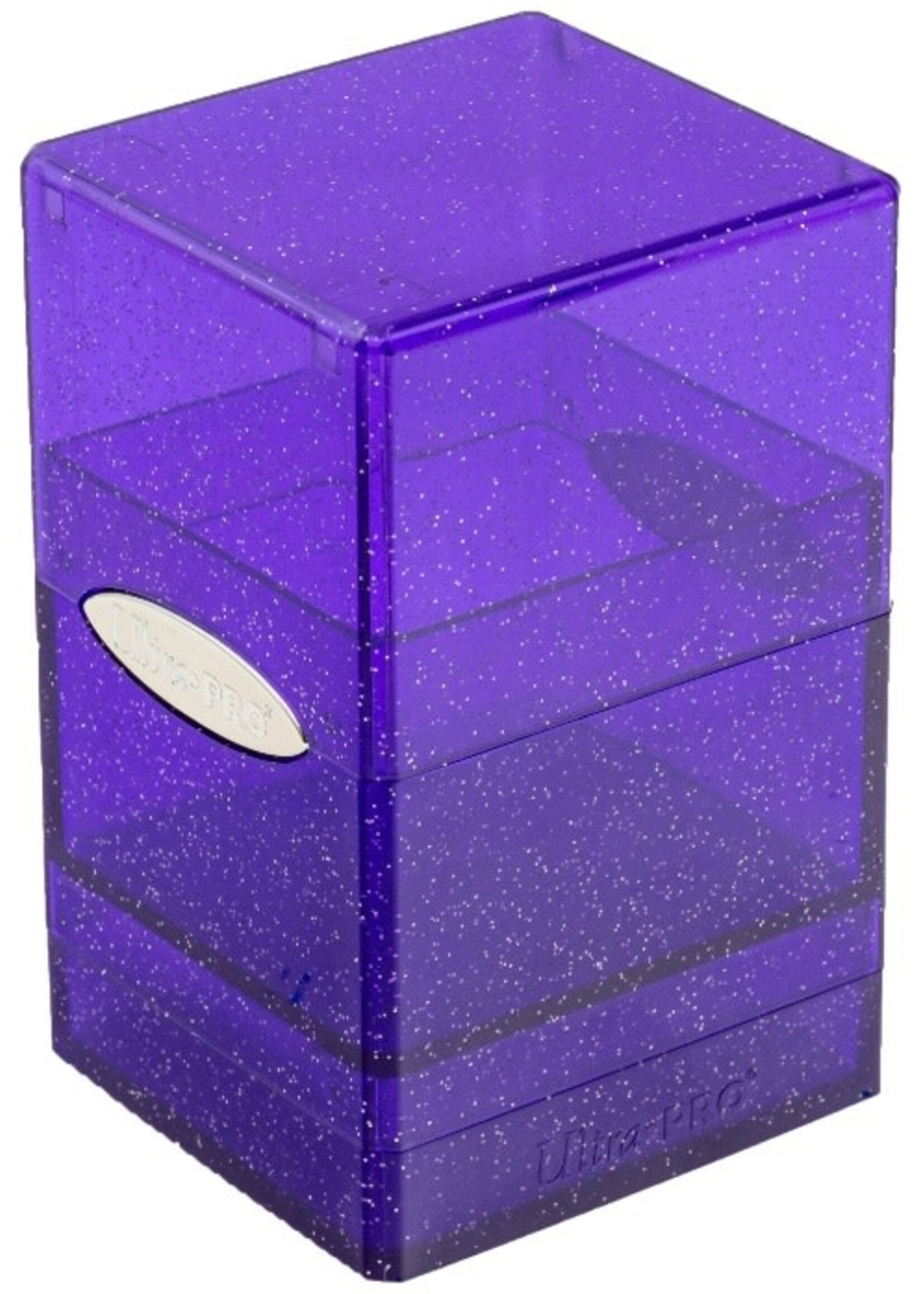 Ultra Pro Satin Tower Deck Box: Glitter Purple