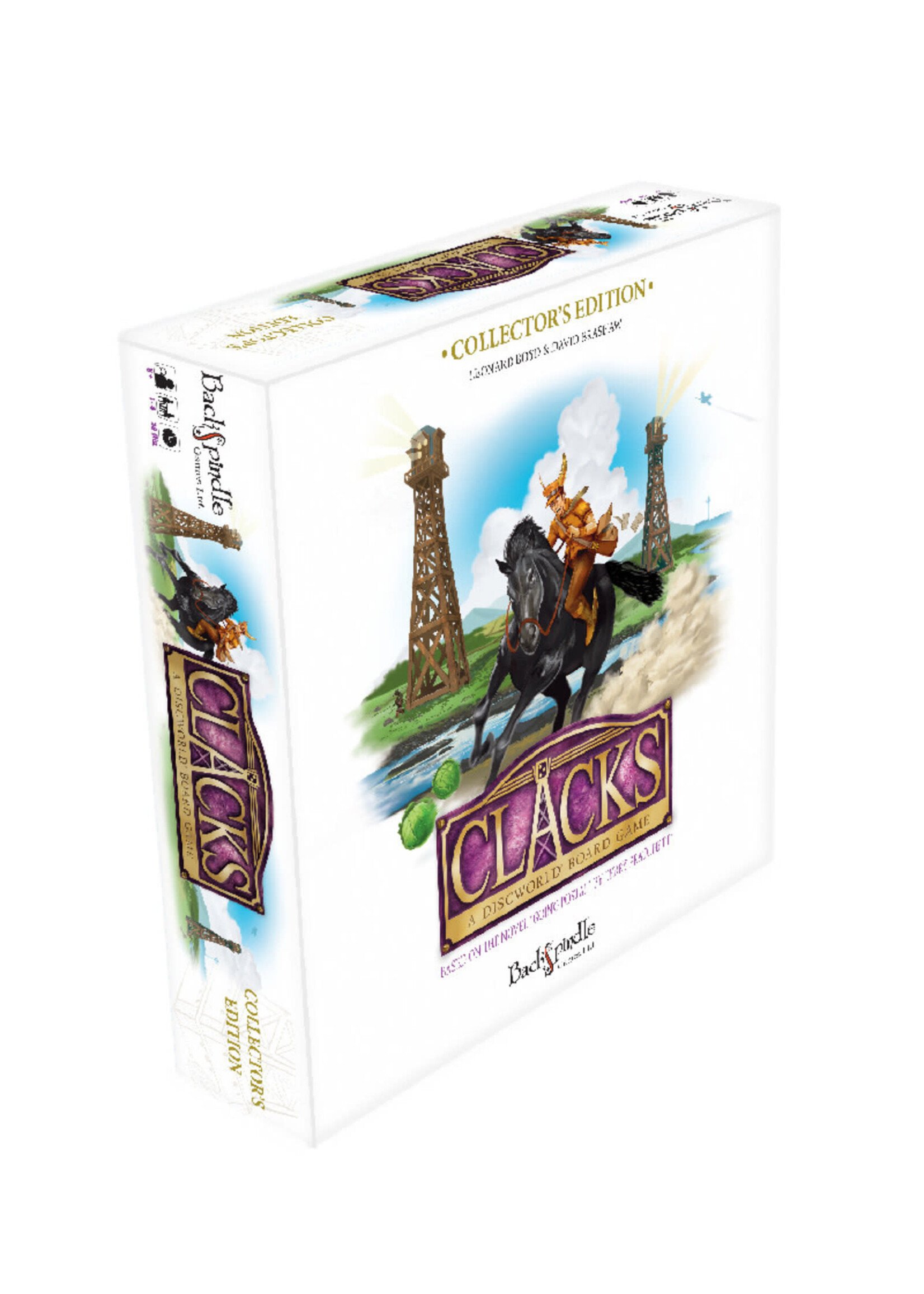 Backspindle Games Clacks - A Discworld Board Game: Collector`s Edition