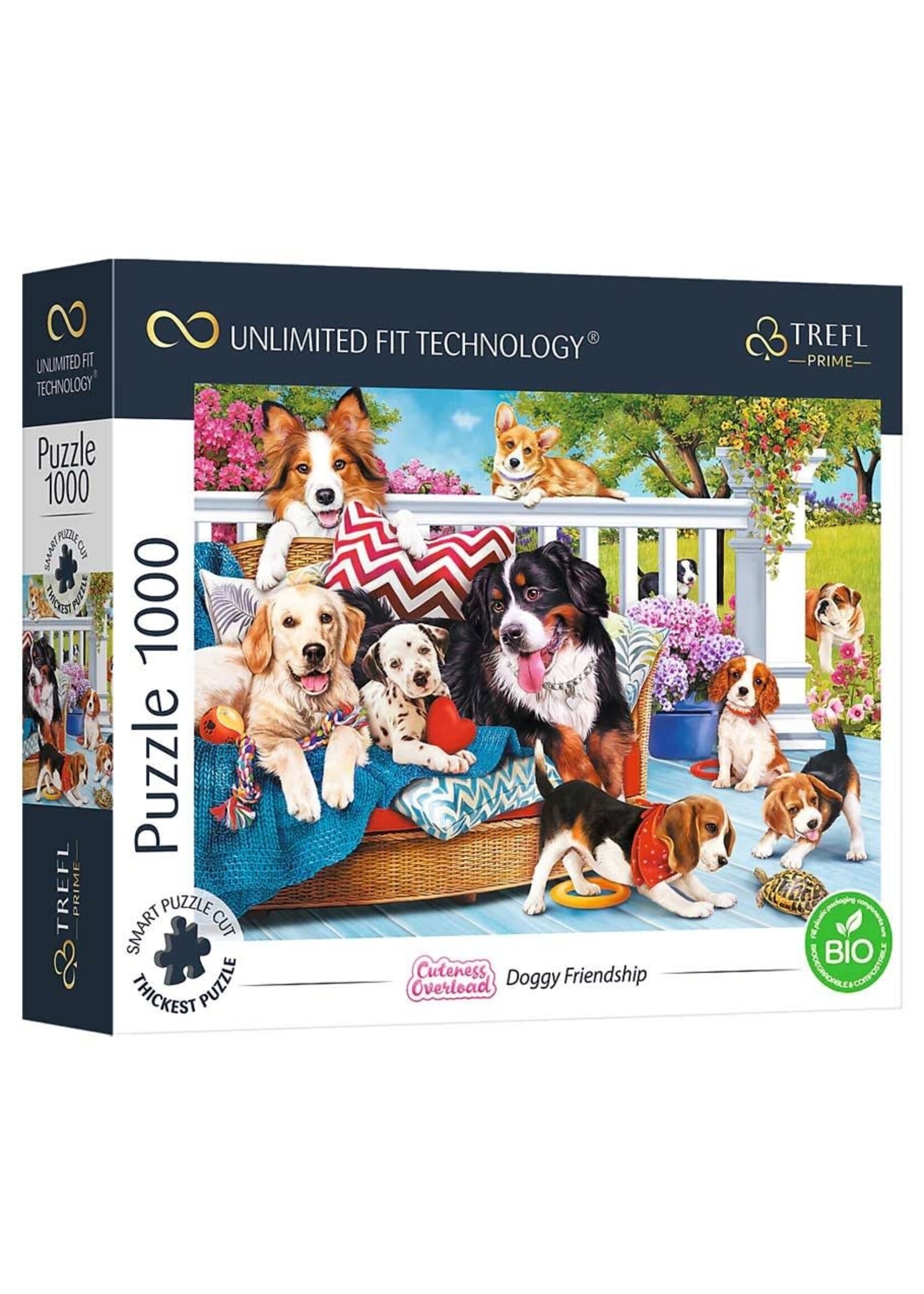 Trefl Unlimited Fit Puzzle: Cuteness Doggy Love 1000pc