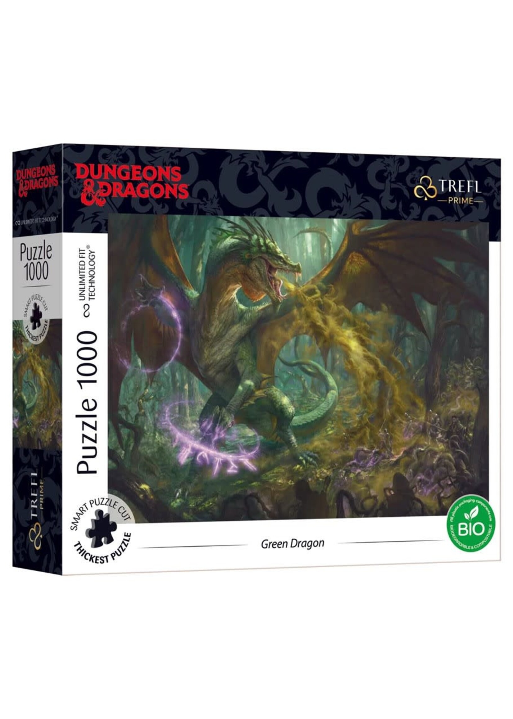 Trefl Puzzle: D&D: Hunt ft Green Dragon 1000pc