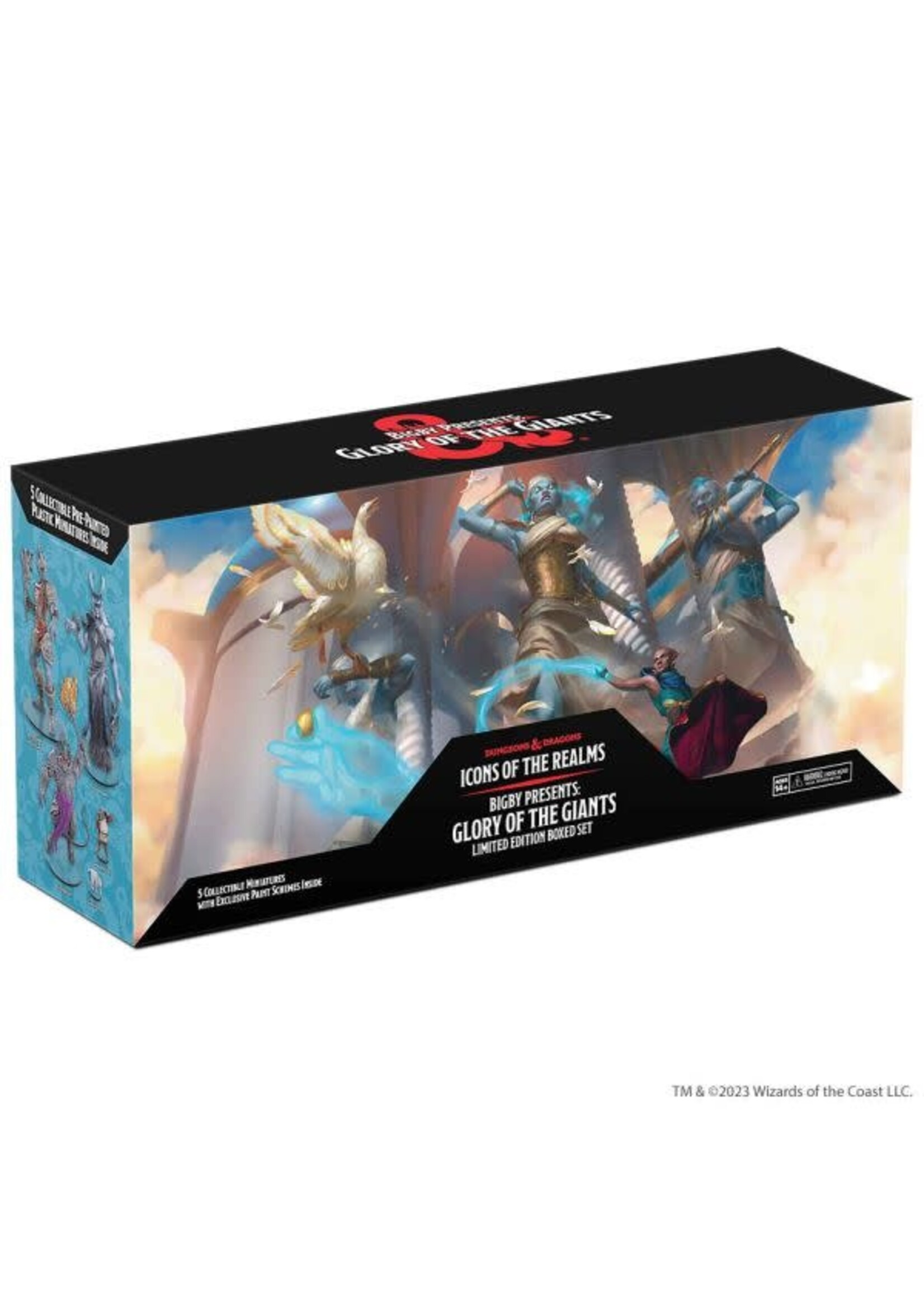WizKids D&D Icons of the Realms Set 27 Bigby Presents Glory of the Giants - Limited Edition Boxed Set