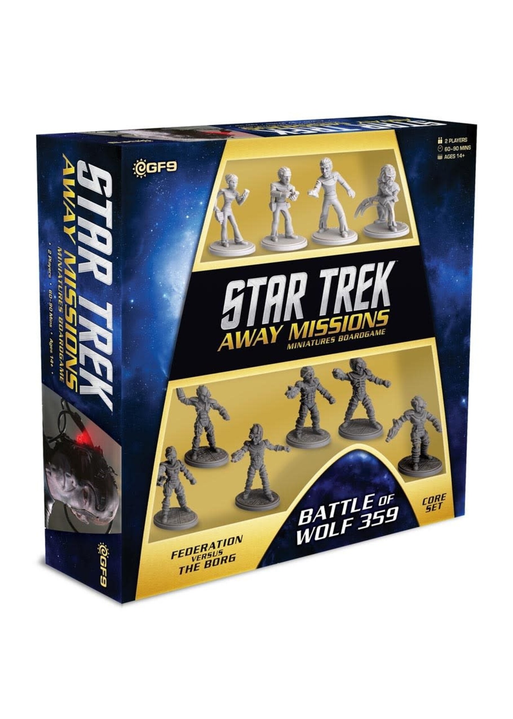 Gale Force 9 Star Trek Away Missions: Federation VS Borg - Battle of Wolf 359 Core Set