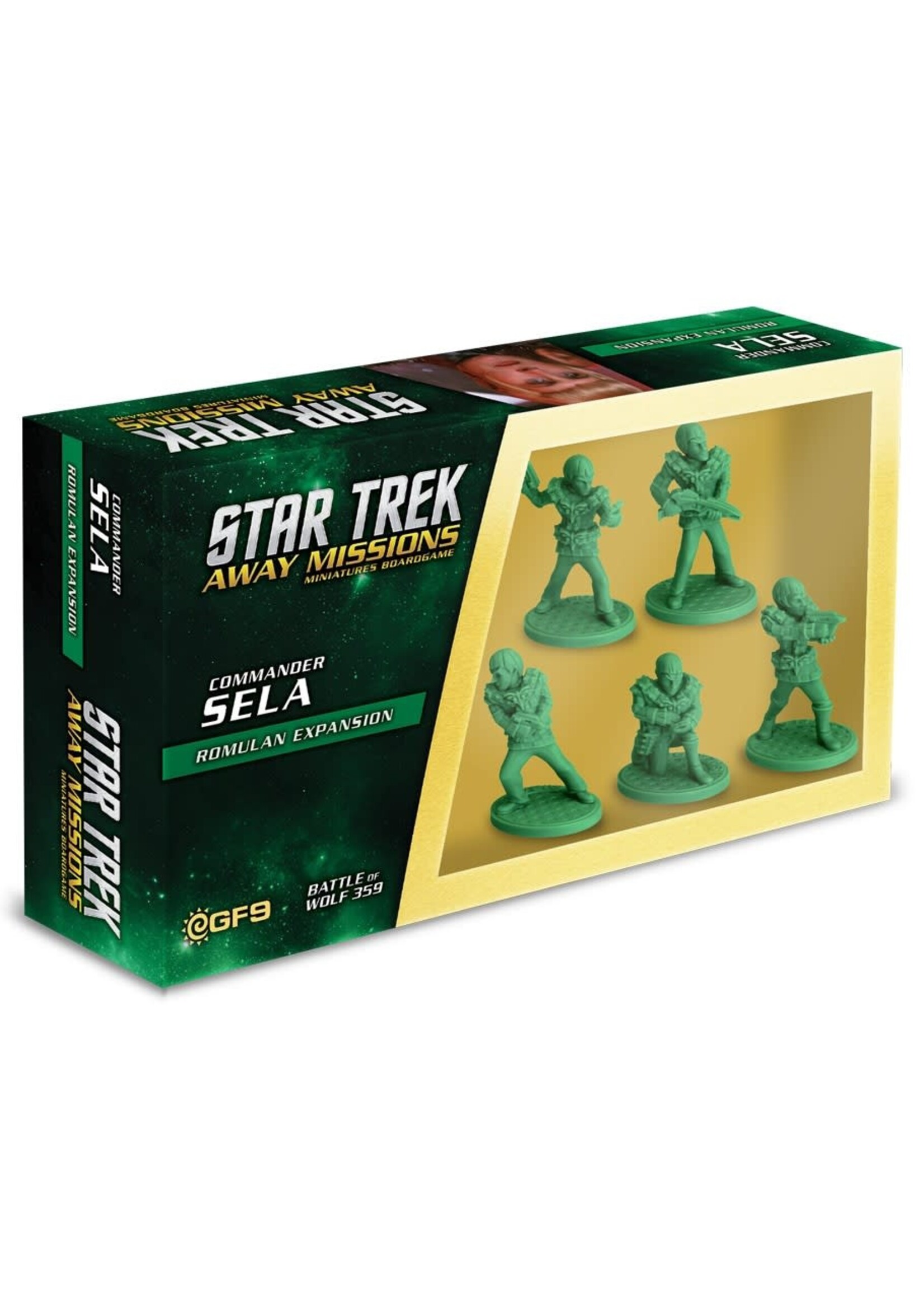 Gale Force 9 Star Trek Away Missions: Romulan - Commander Sela Expansion