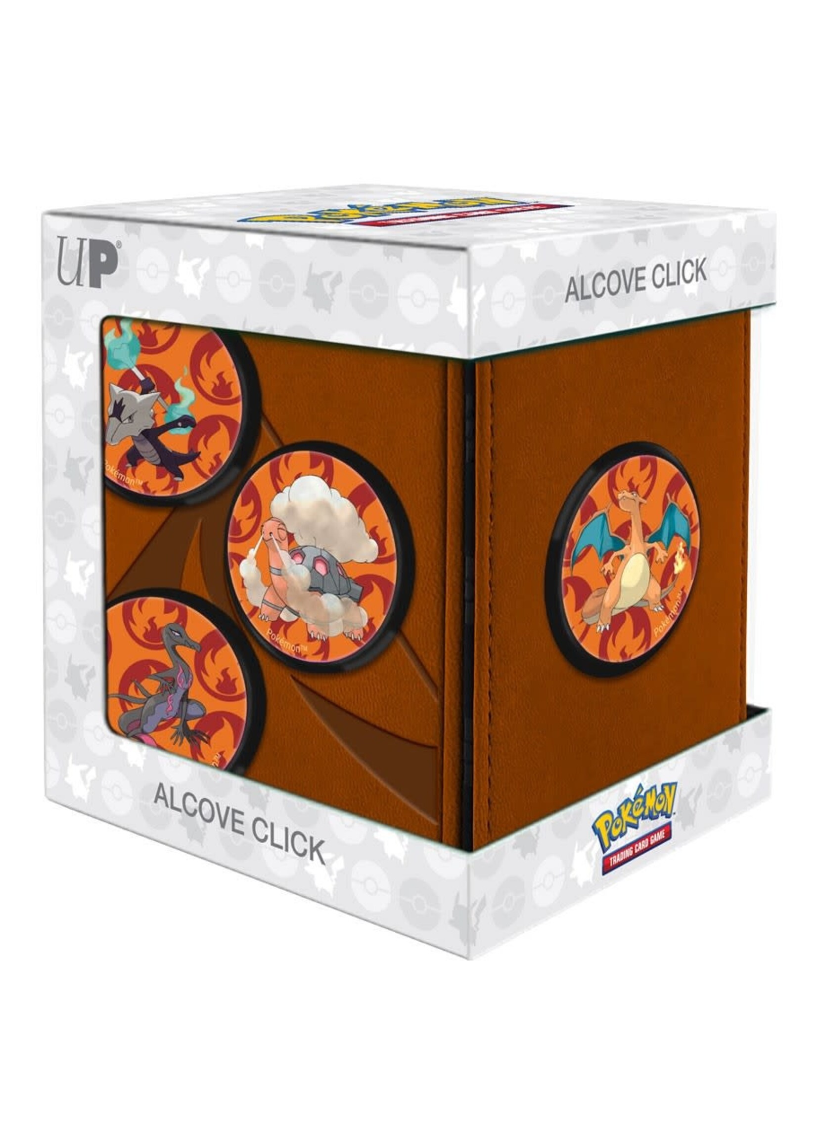 Ultra Pro Pokemon Alcove Click Deck Box: Scorching Summit