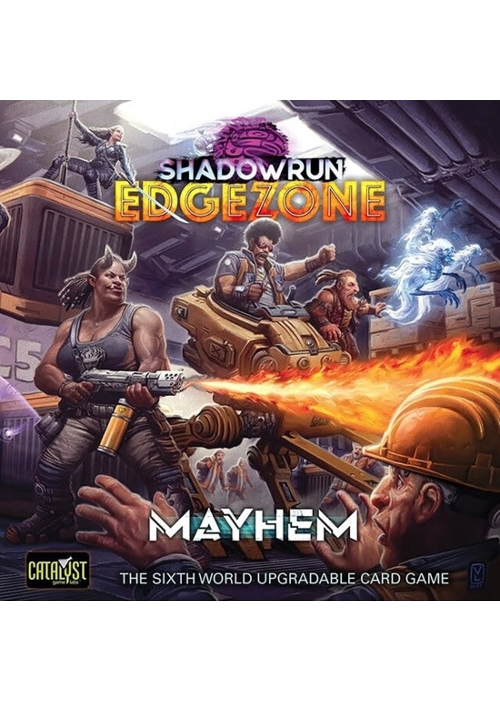 CATALYST GAME LABS Shadowrun DBG: Edge Zone Mayhem Deck
