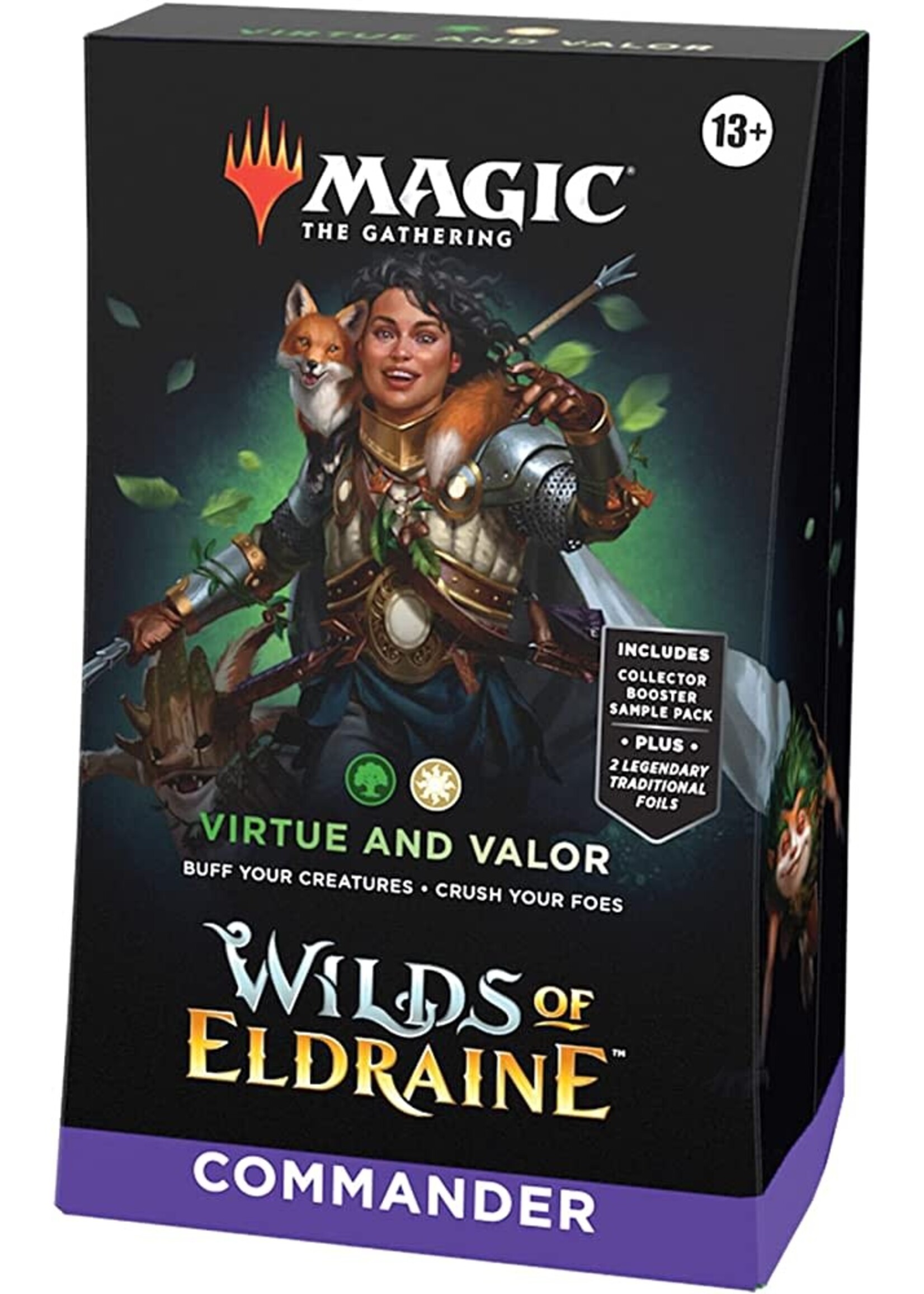 Wizards of the Coast MtG: Wilds of Eldraine Commander Deck: Virtue & Valor