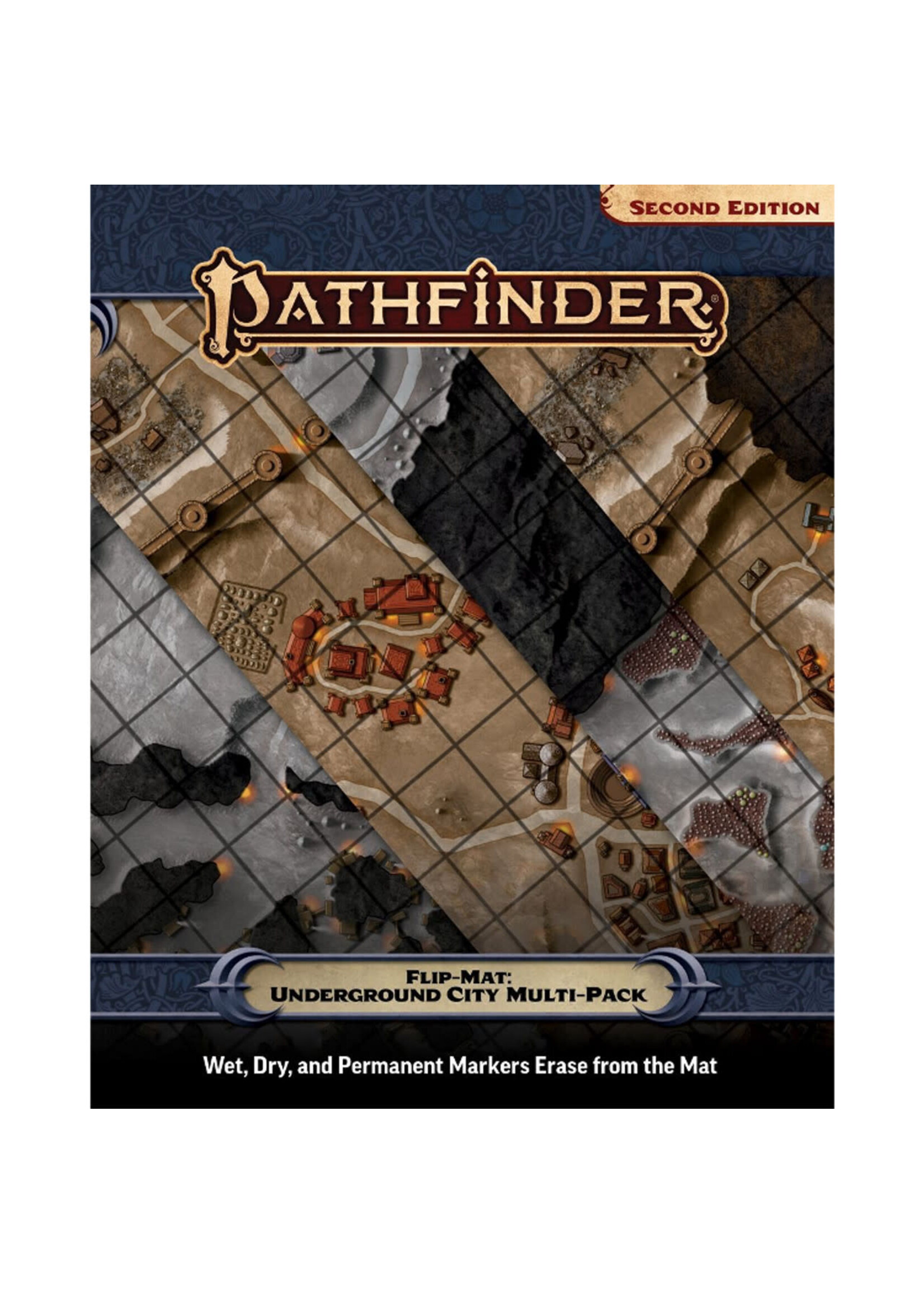 PAIZO Pathfinder RPG: Flip-Mat - Underground City Multi-Pack