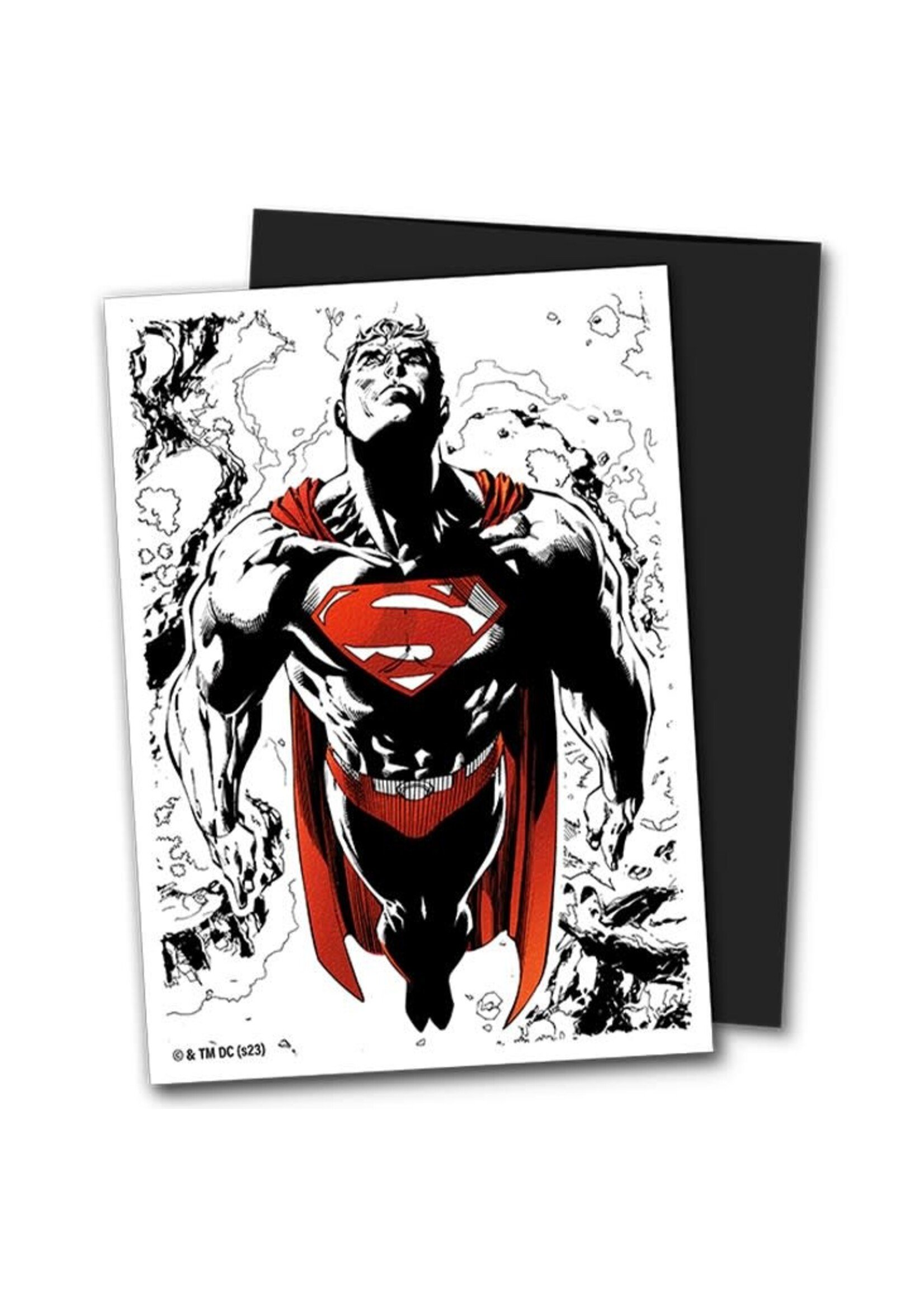Arcane Tinmen Dragon Shield Dual Matte: Superman Red and White (100)