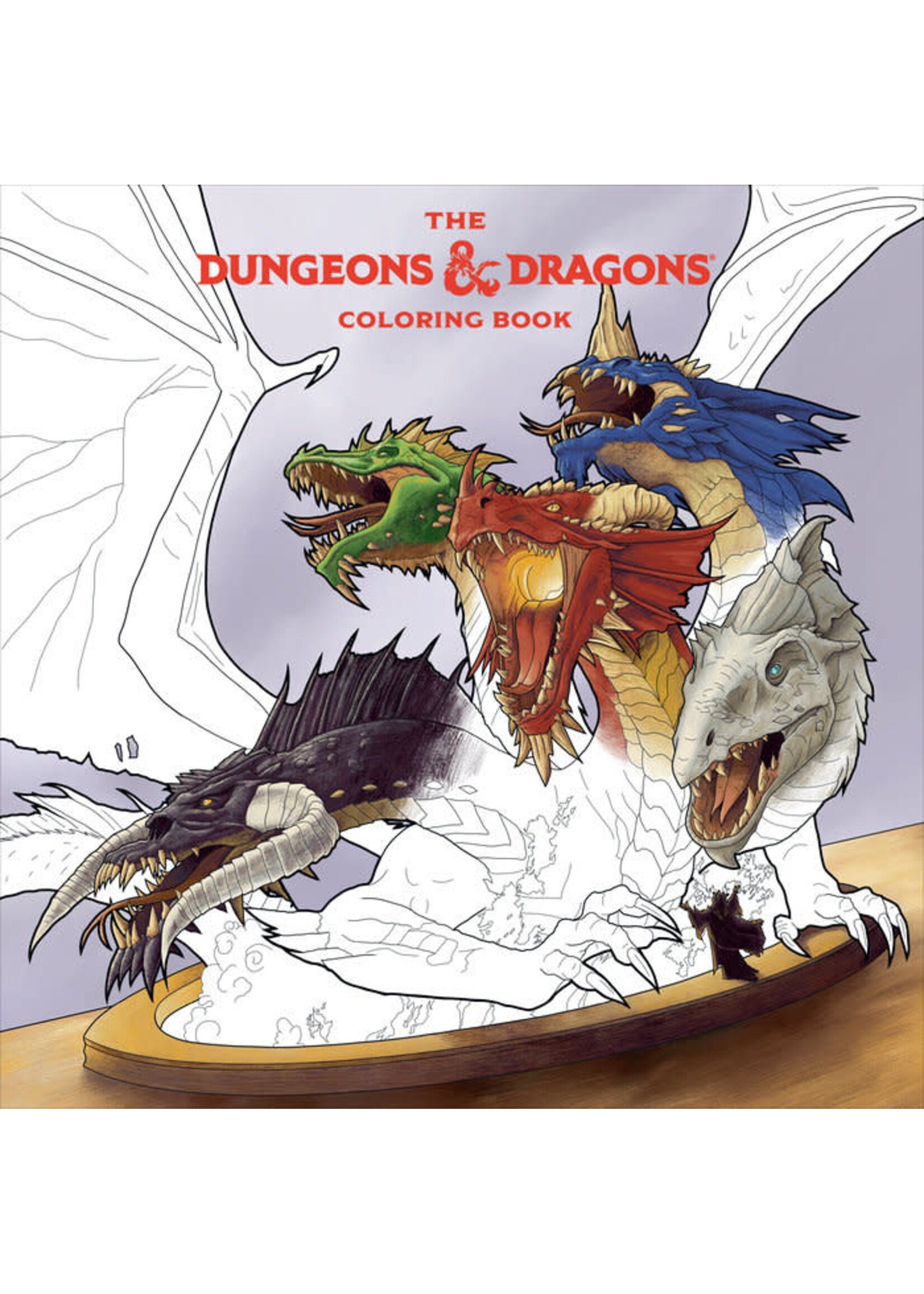 Random House The Dungeons & Dragons Coloring Book