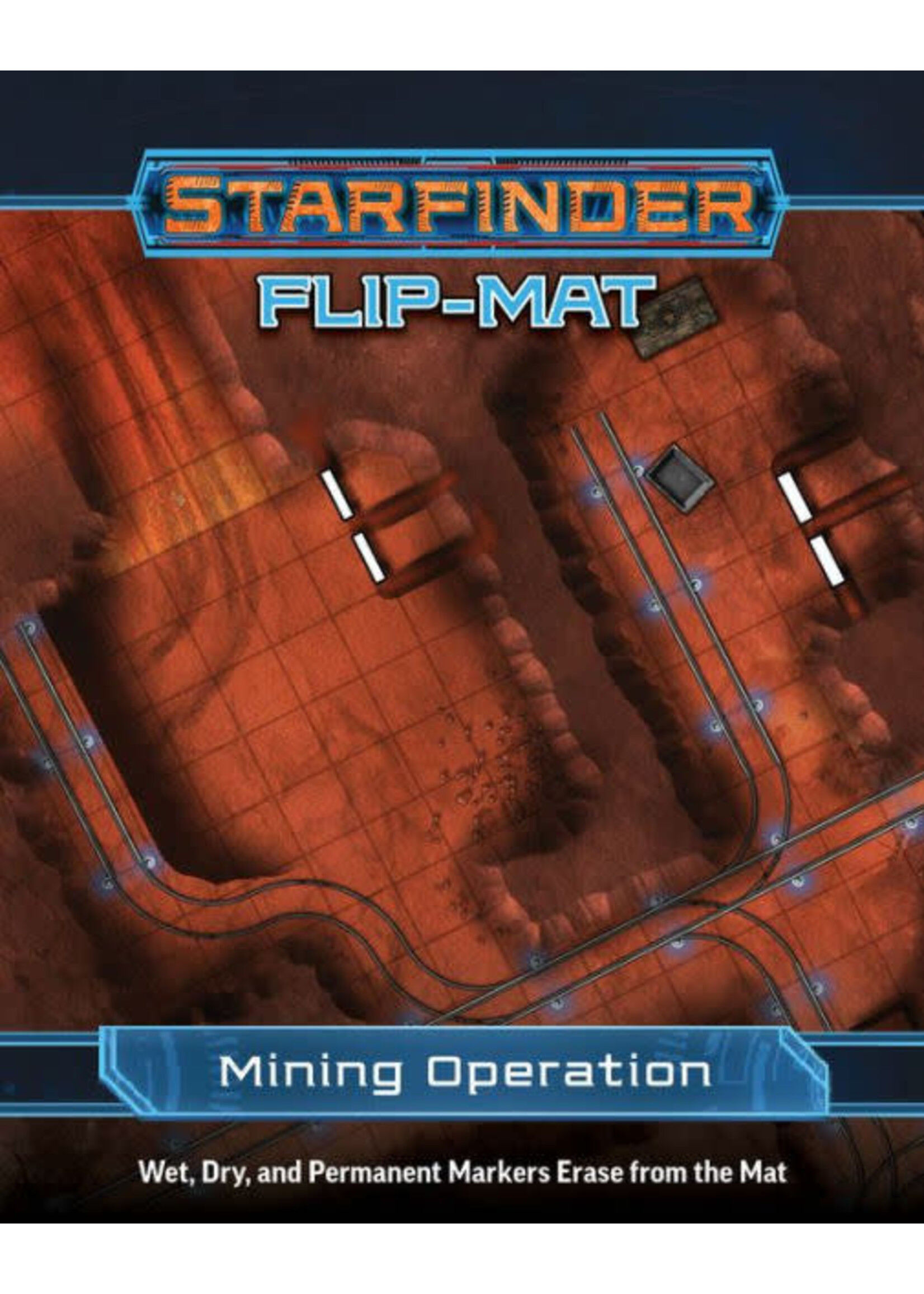 PAIZO Starfinder RPG: Flip-Mat - Mining Operation