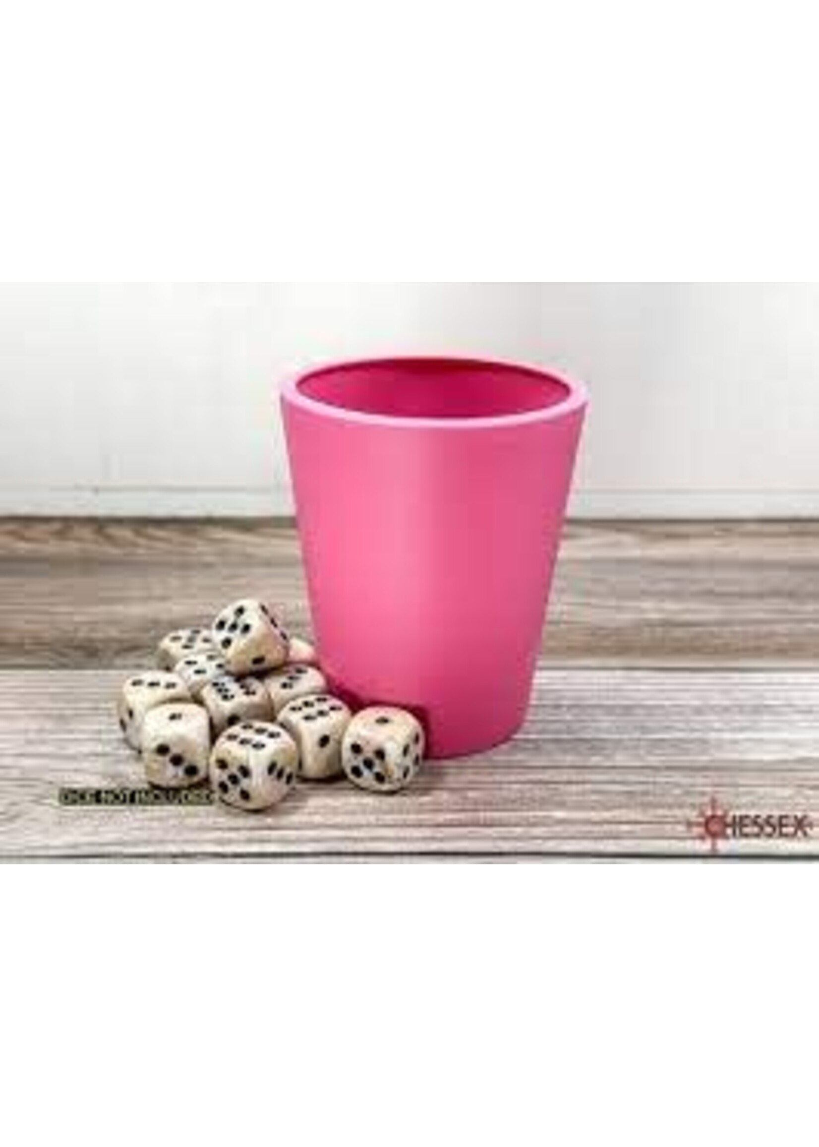 Chessex Flexible Dice Cup - Pink