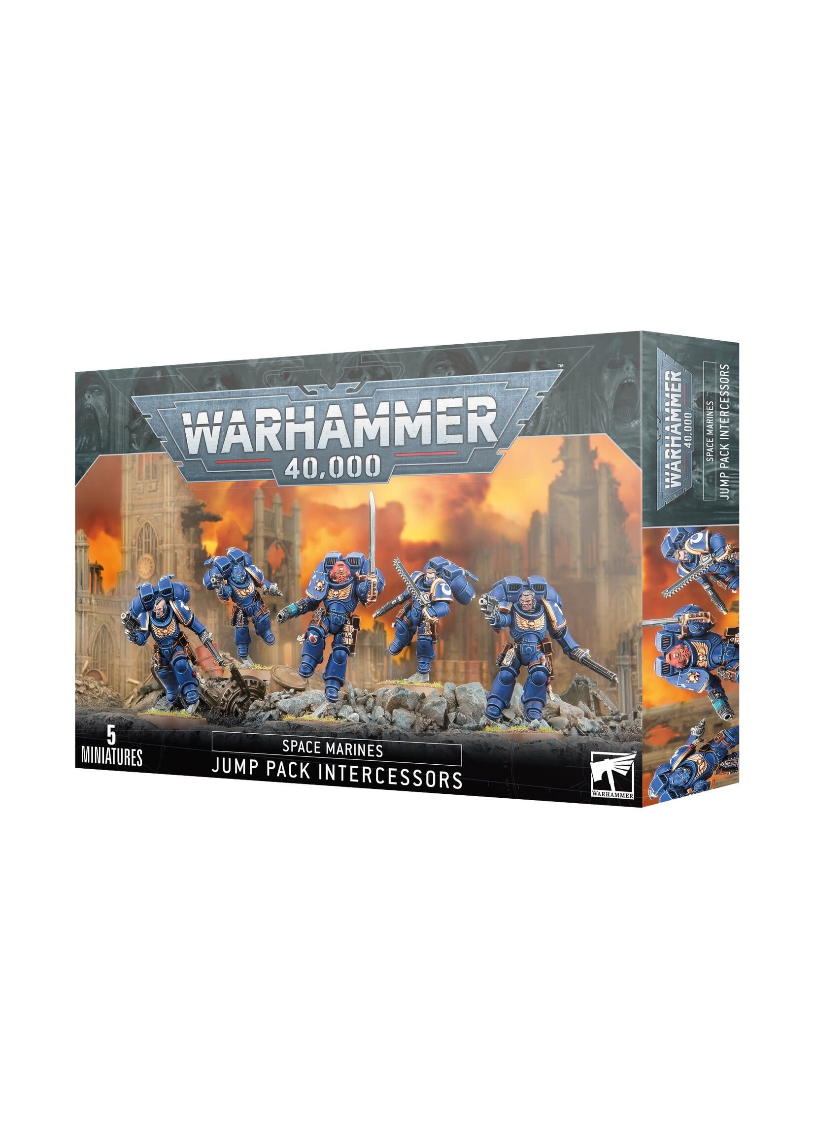 Games Workshop SPACE MARINES JUMP PACK INTERCESSORS