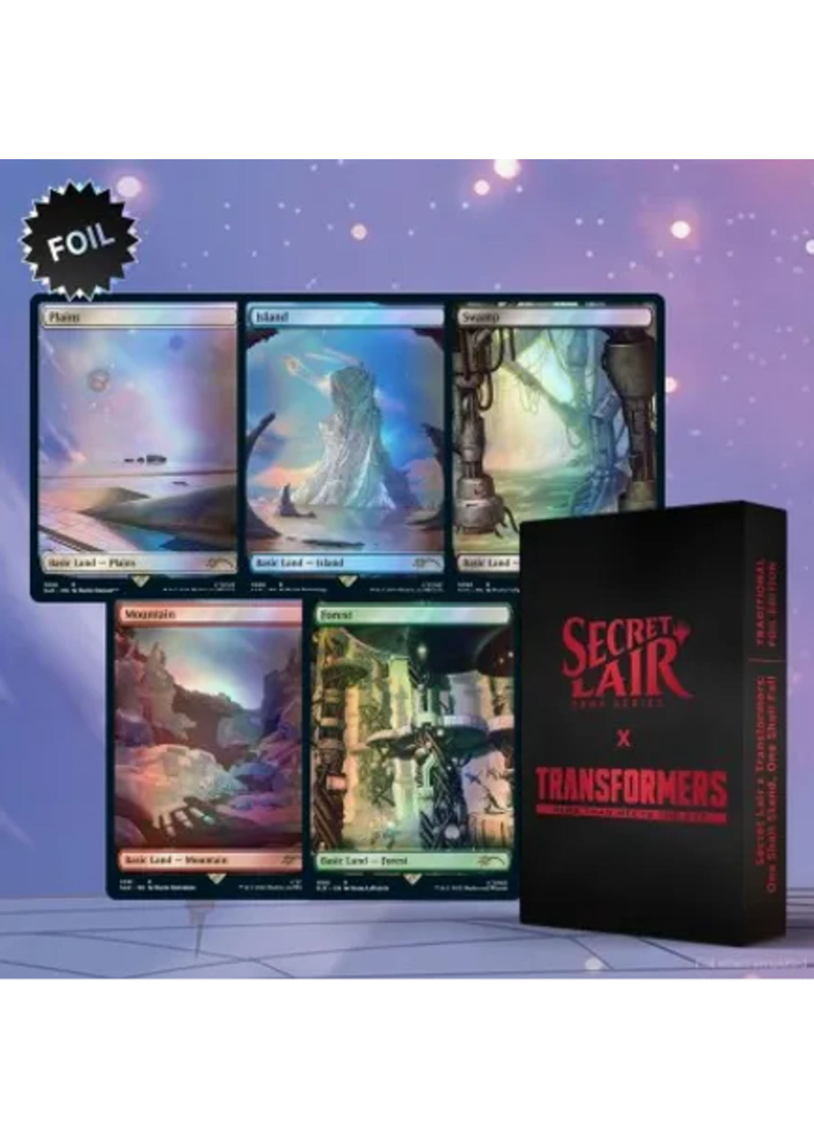 Wizards of the Coast MtG Secret Lair: Transformers: One Shall Stand, One Shall Fall - Traditional Foil Edition