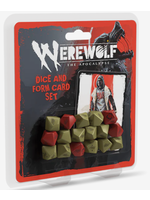 Renegade Game Studios Werewolf The Apocalypse RPG: Dice and Form Card Set