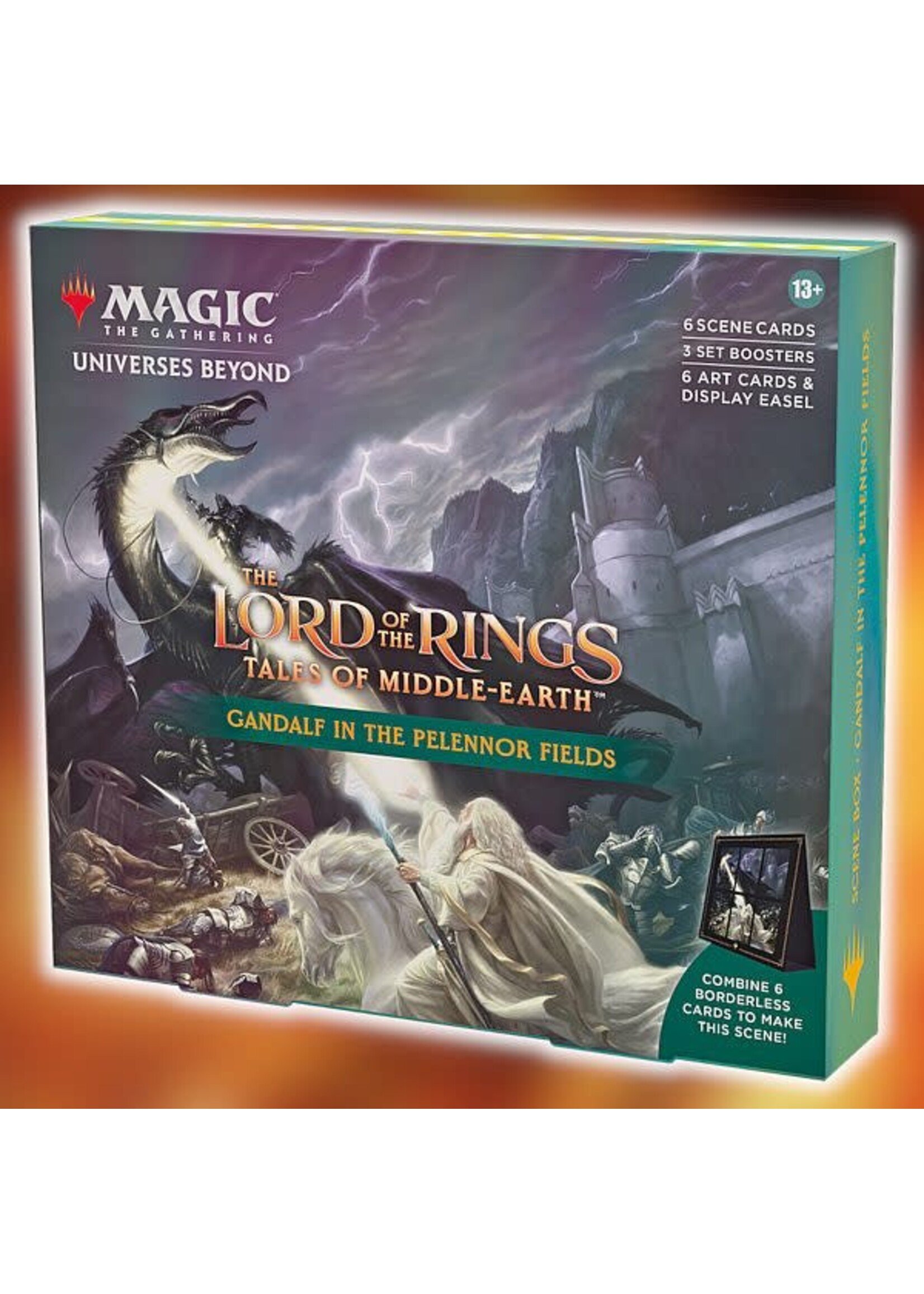 Wizards of the Coast MtG: LotR - Tales of Middle-earth Scene Box: Gandalf in the Pelennor Fields