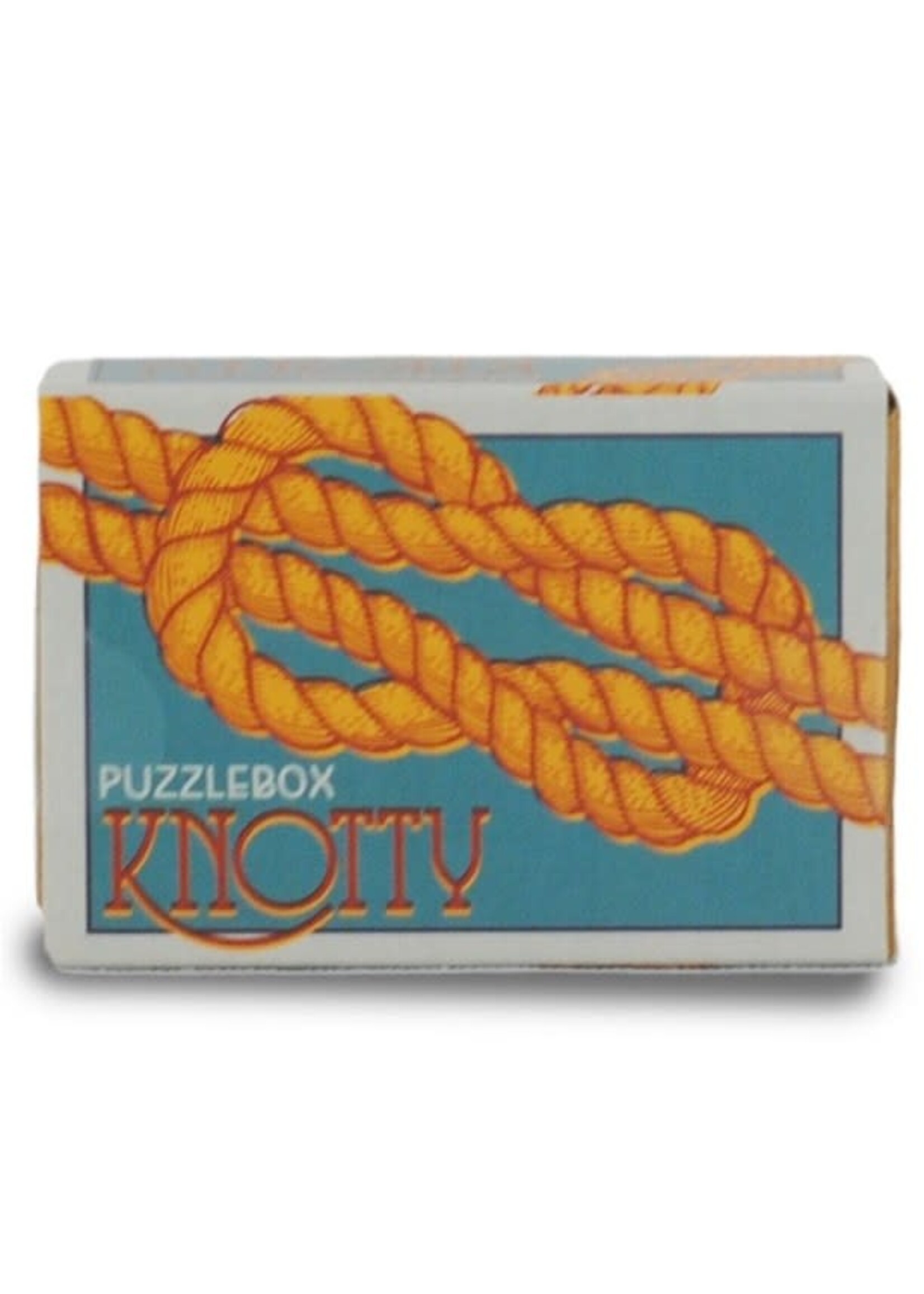 Project Genius Puzzlebox Matchbox-Sized Brainteaser Puzzle - Knotty