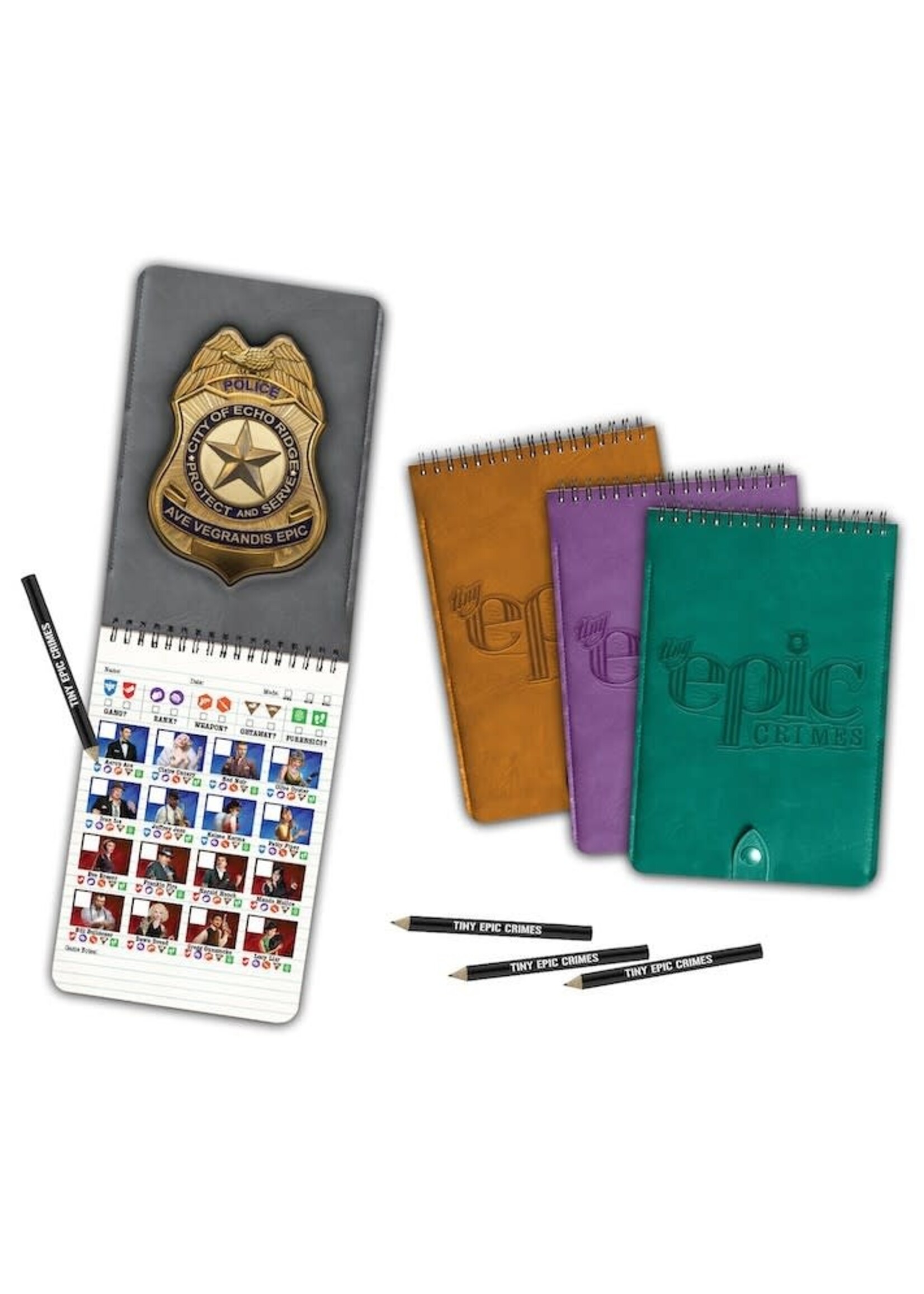 Gamelyn Games Tiny Epic Crimes: Detective Notepads (4)