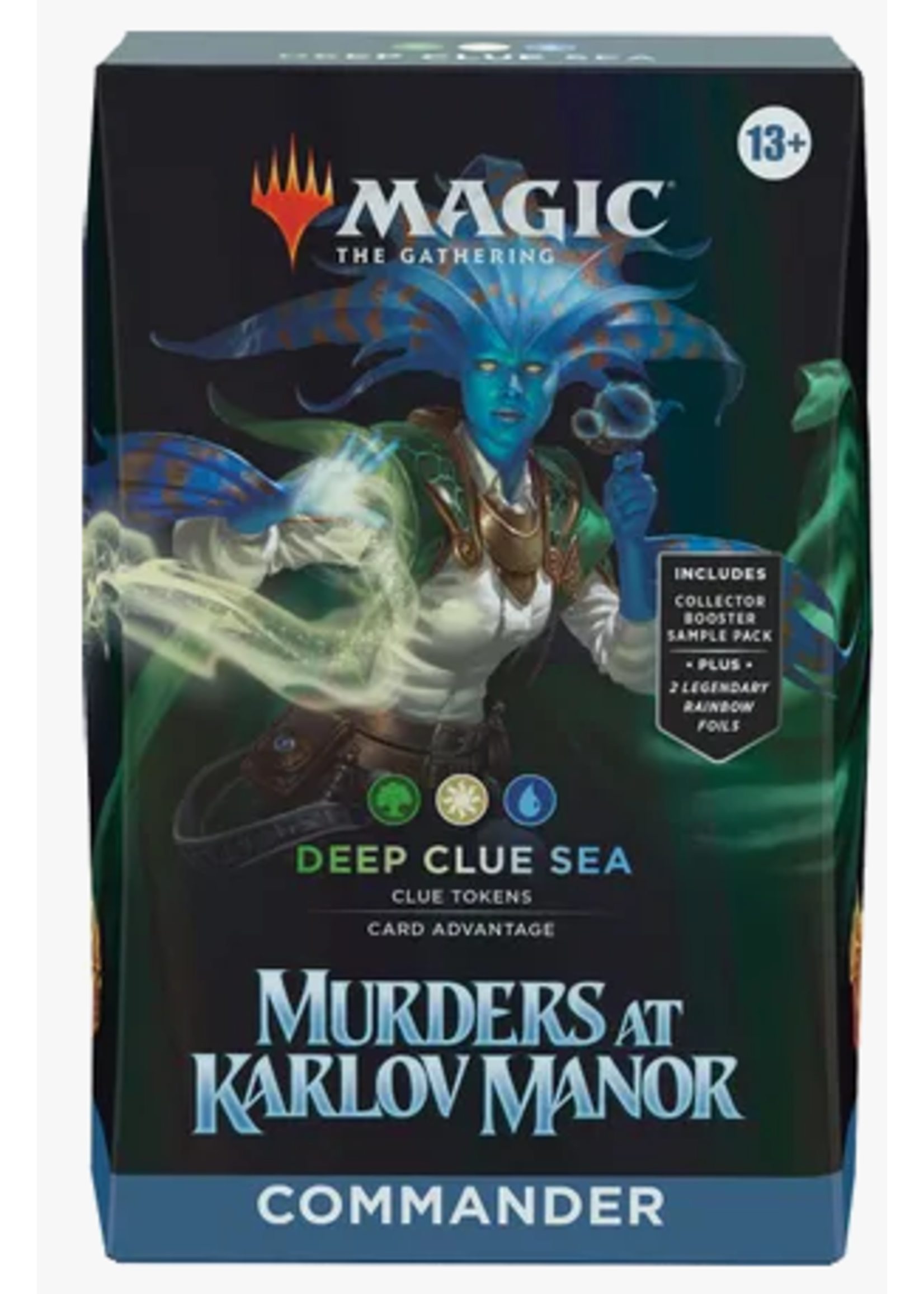 Wizards of the Coast MtG: Murders at Karlov Manor Commander Deck: Deep Clue Sea