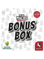 Pegasus Spiele MicroMacro: Crime City: Bonus Box