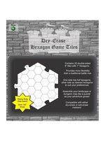 Roll 4 Initiative Dungeon Tiles: Dry-Erase Hexagon Game Tiles
